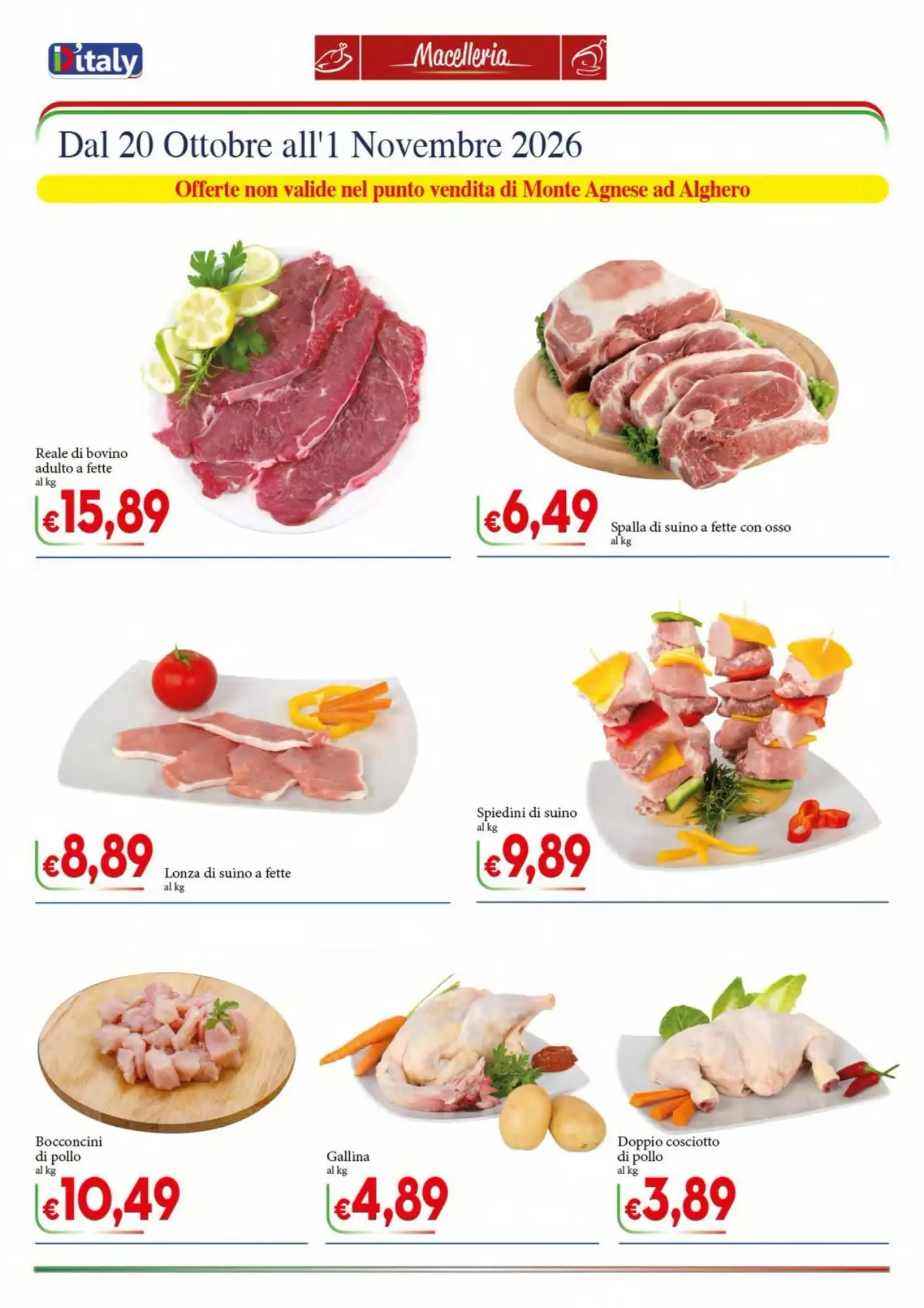 Volantino promozionale D'Italy  valide dal 20/10/2026 - Pagina 4.