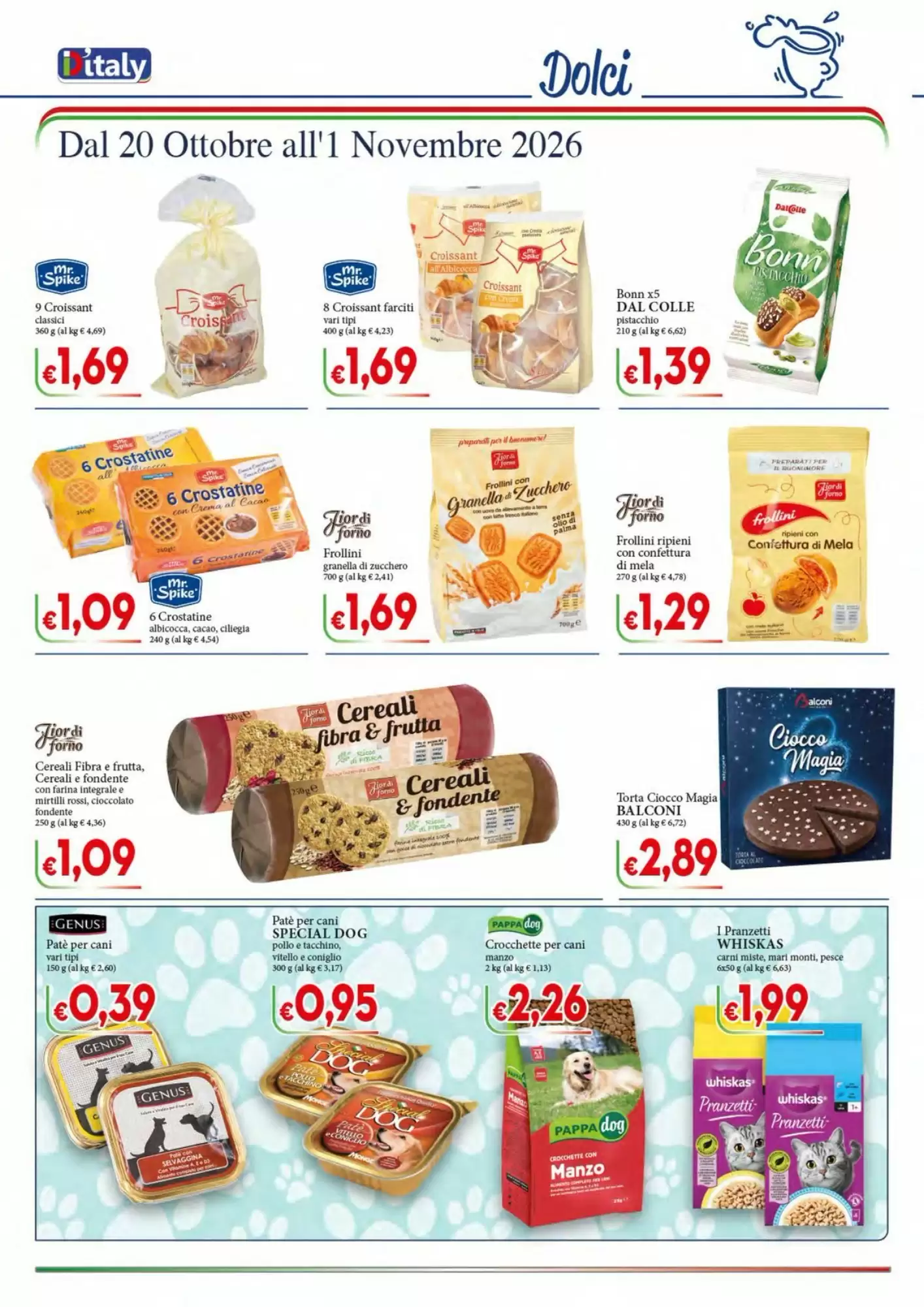 Volantino promozionale D'Italy  valide dal 20/10/2026 - Pagina 6.