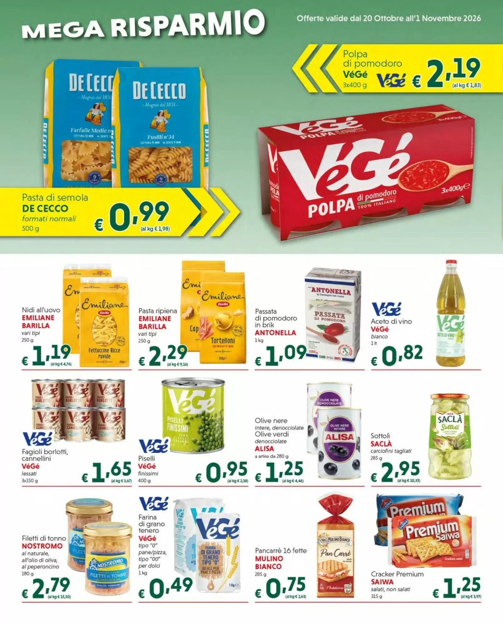 Volantino promozionale DiMeglio  valide dal 20/10/2026 - Pagina 4.