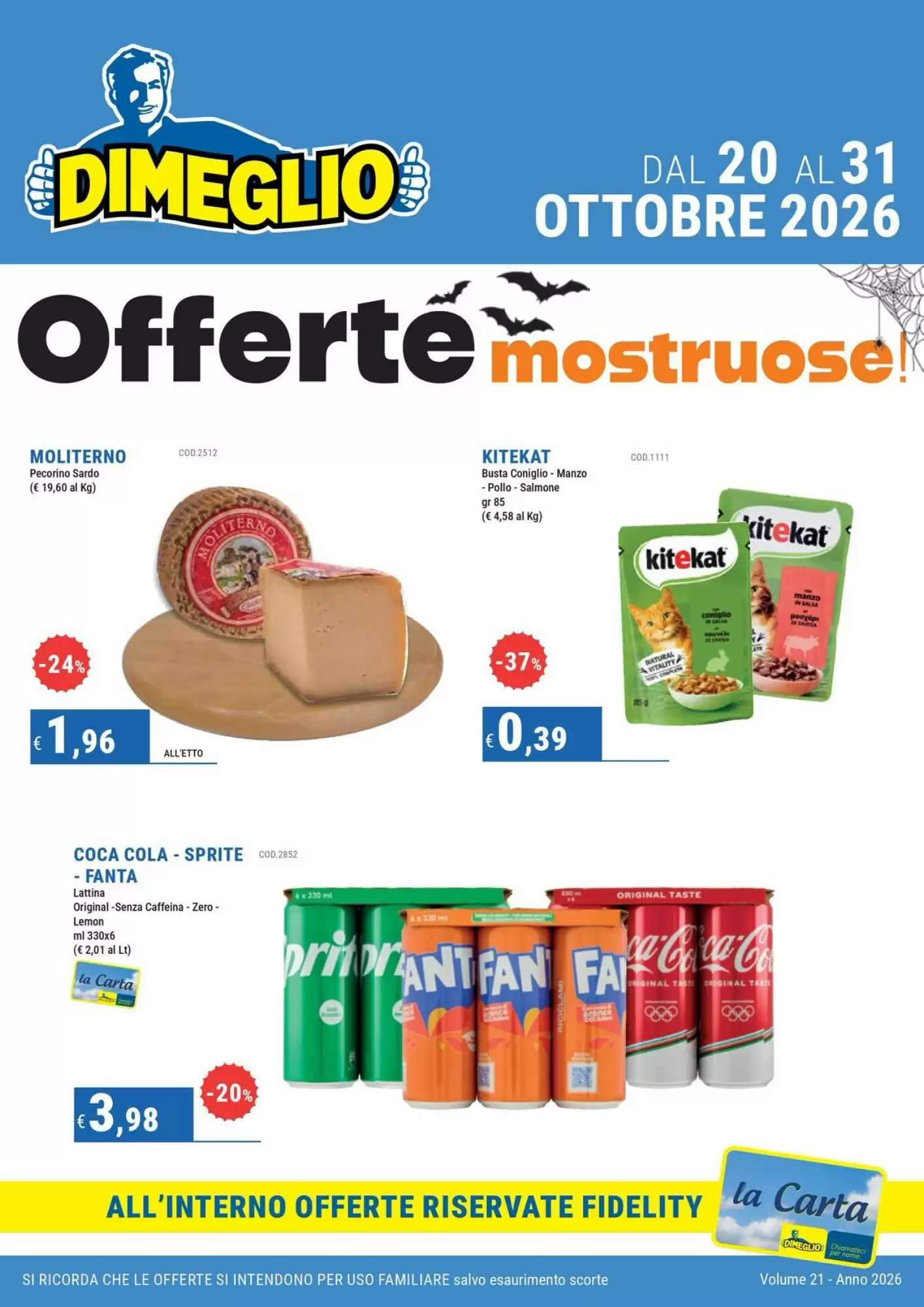 Volantino promozionale DiMeglio valide dal 20/10/2026 - Pagina 1.