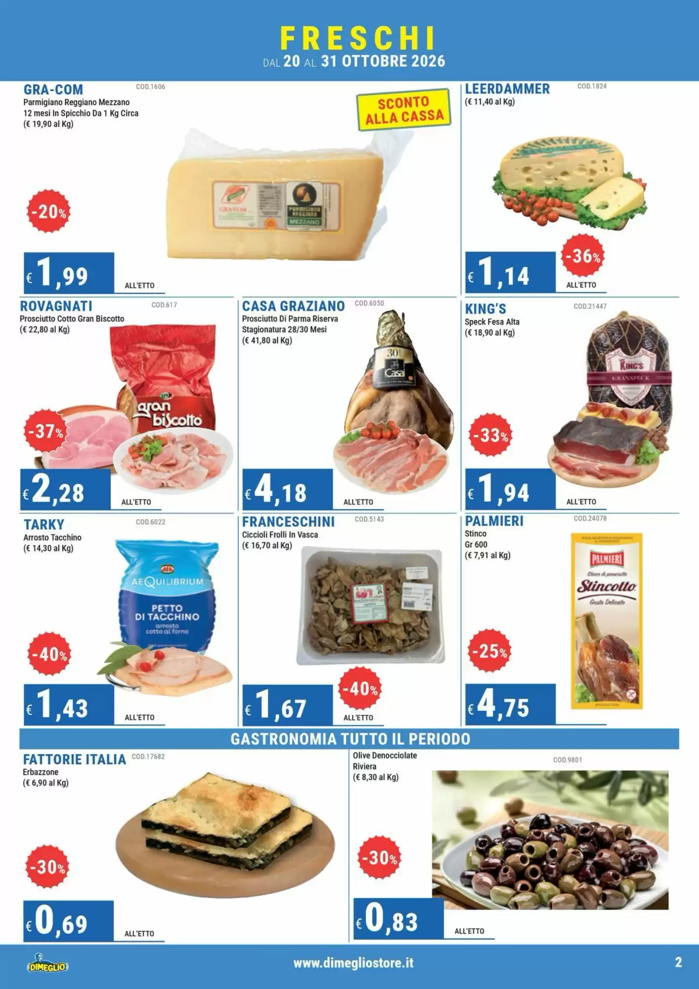 Volantino promozionale DiMeglio  valide dal 20/10/2026 - Pagina 2.