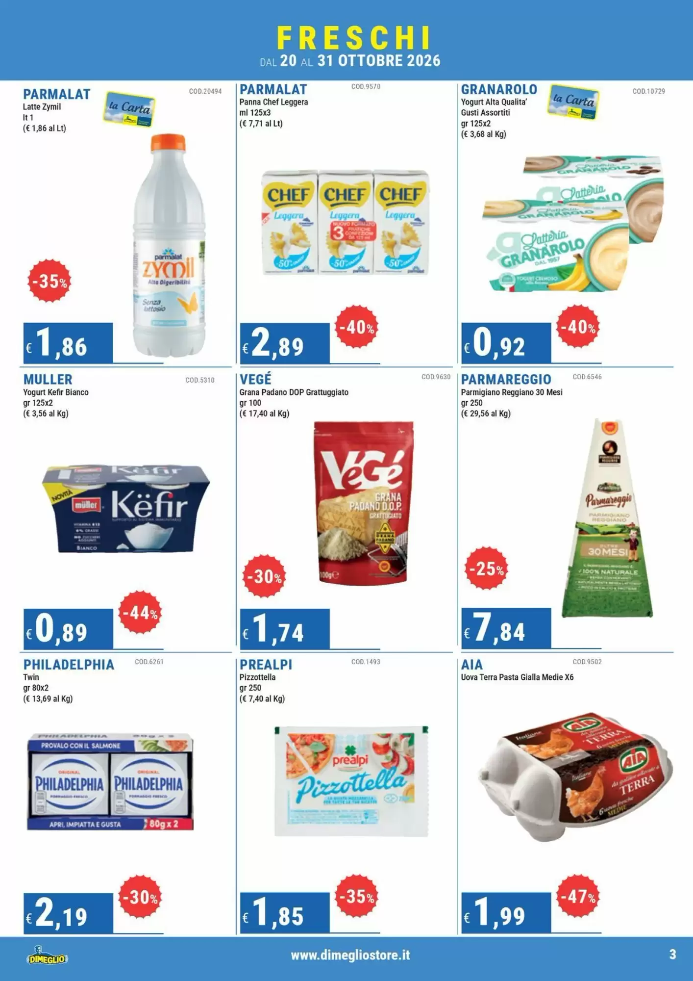 Volantino promozionale DiMeglio  valide dal 20/10/2026 - Pagina 3.