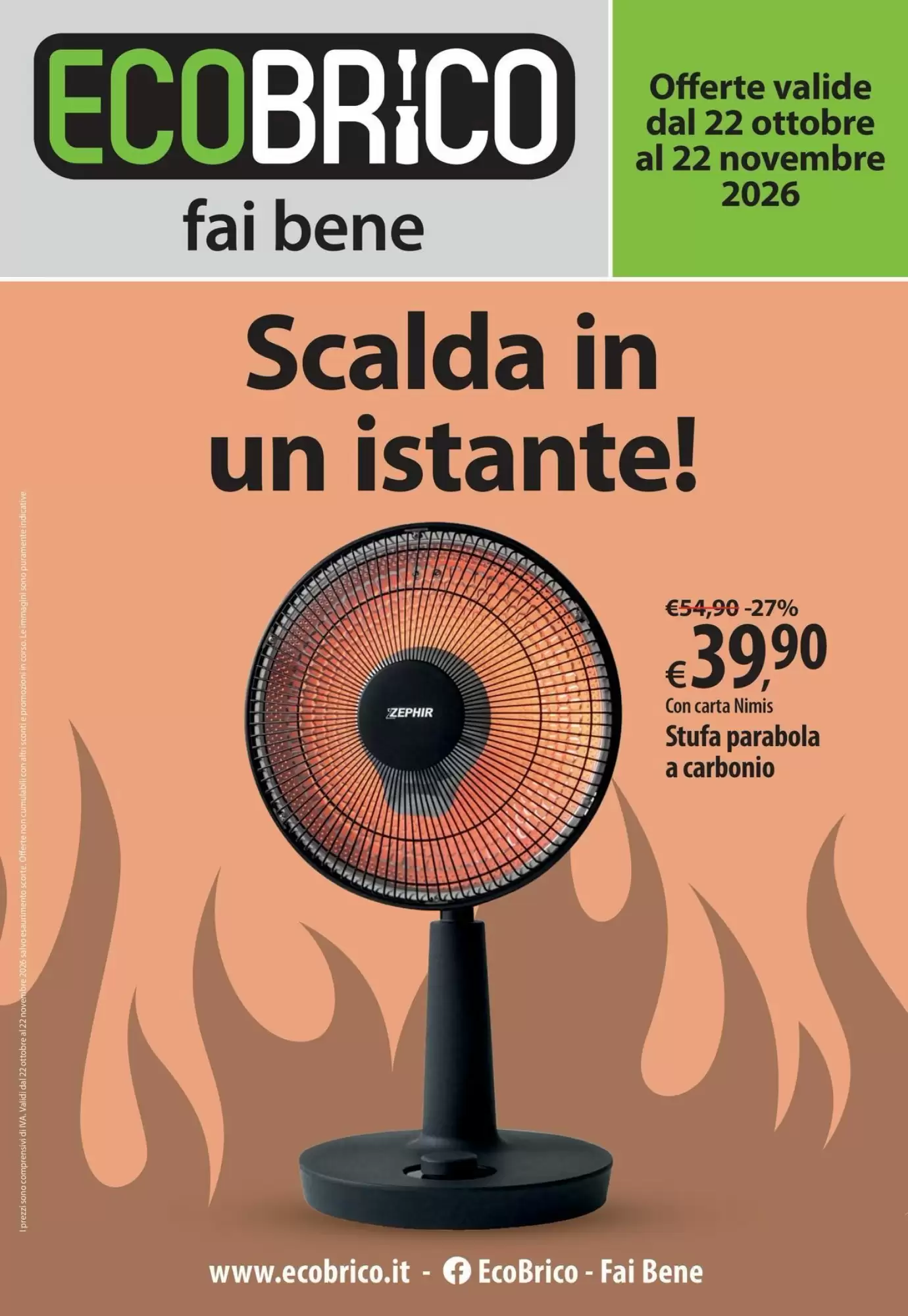 Volantino promozionale Ecobrico  valide dal 20/10/2026 - Pagina 1.