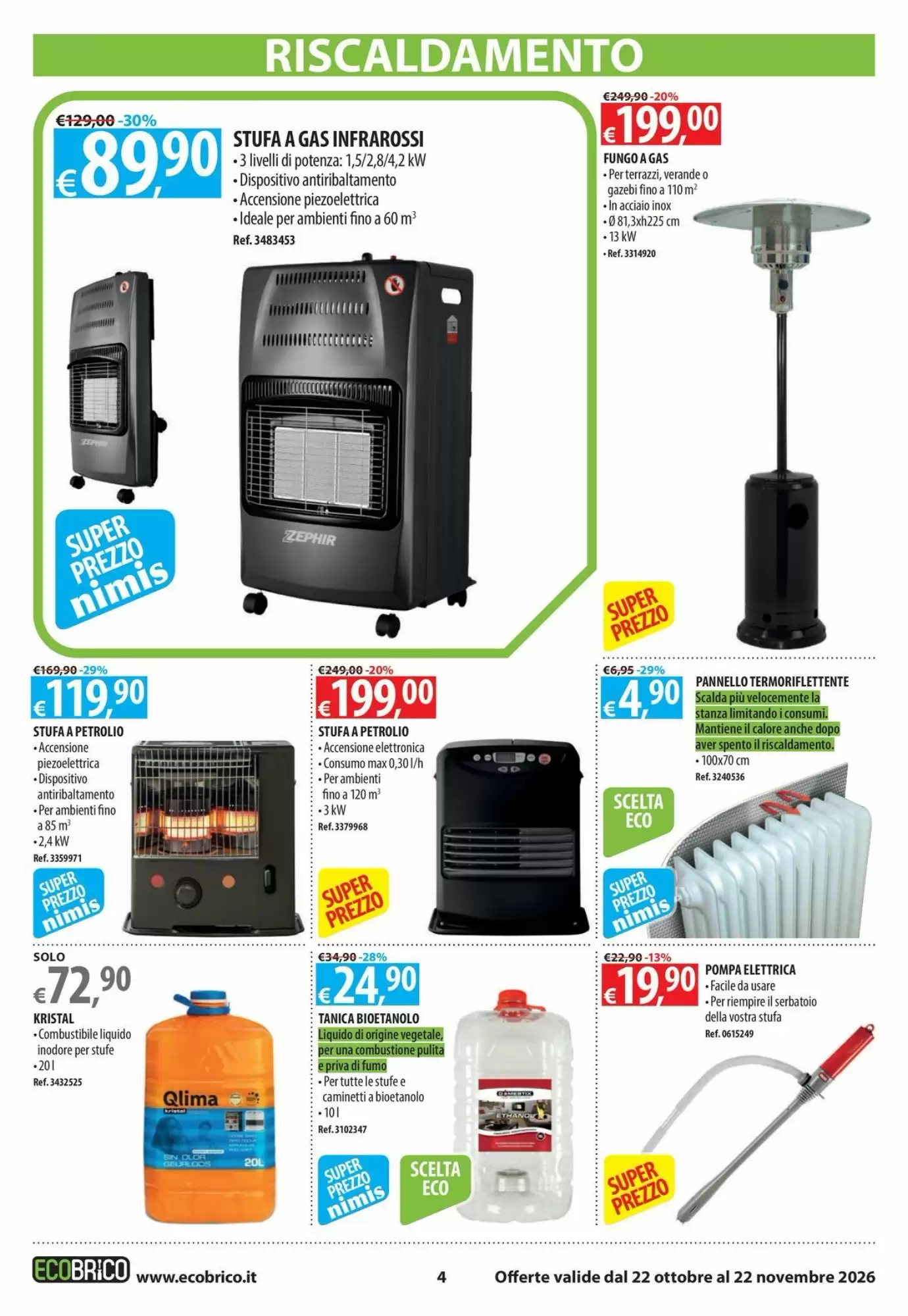 Volantino promozionale Ecobrico  valide dal 20/10/2026 - Pagina 4.