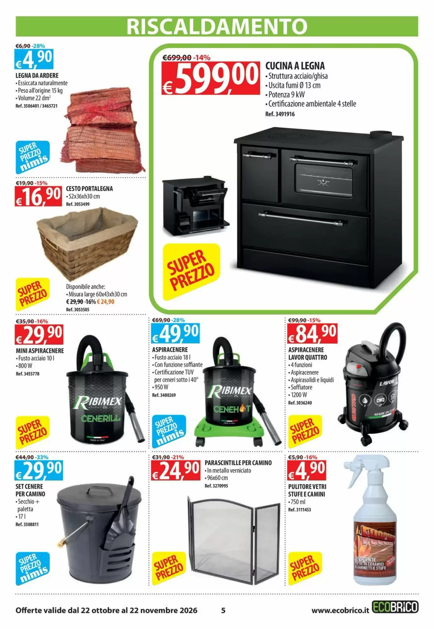Volantino promozionale Ecobrico  valide dal 20/10/2026 - Pagina 5.