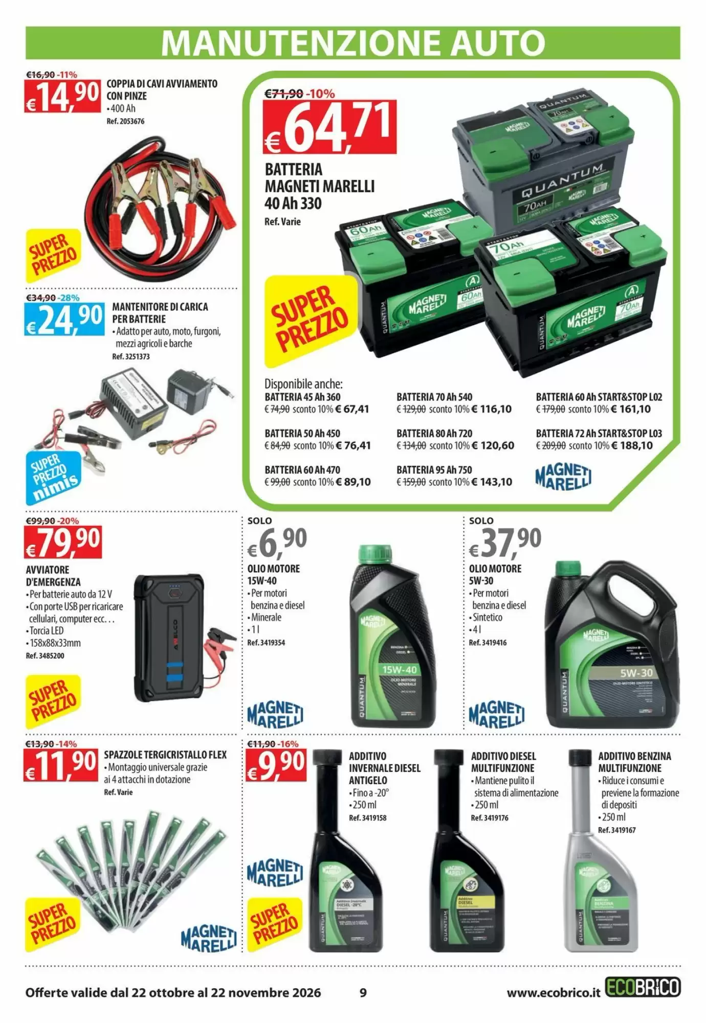 Volantino promozionale Ecobrico  valide dal 20/10/2026 - Pagina 9.