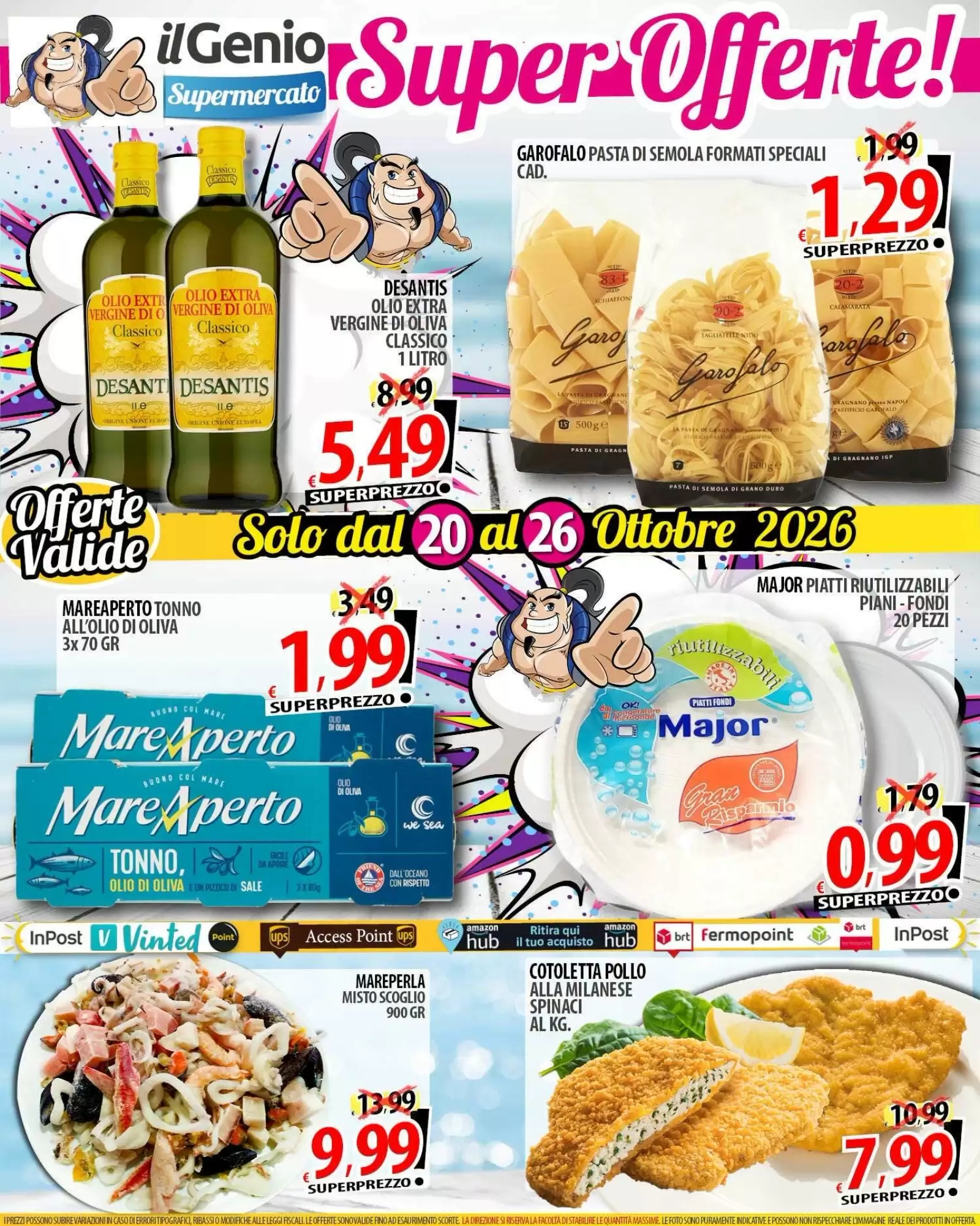 Volantino promozionale Il Genio Supermercato valide dal 20/10/2026 - Pagina 1.