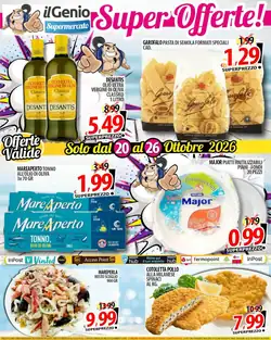 Volantino promozionale Il Genio Supermercato  valide dal 20/10/2026