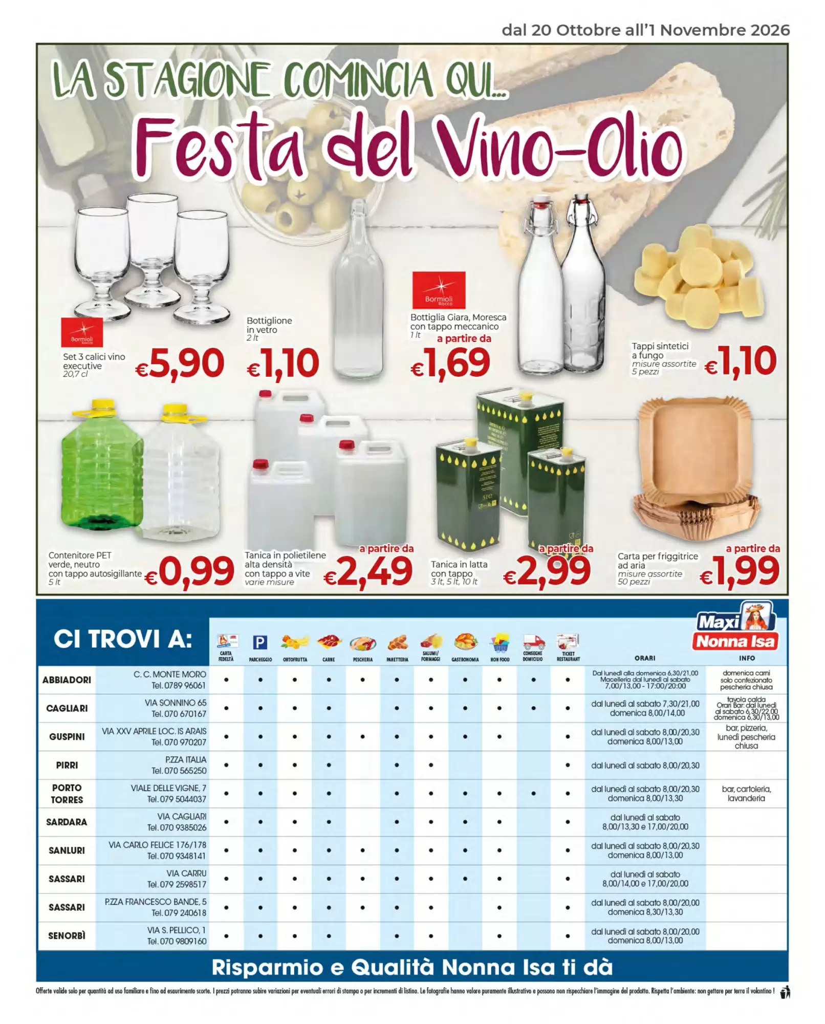 Volantino promozionale Maxi Nonna Isa  valide dal 20/10/2026 - Pagina 16.
