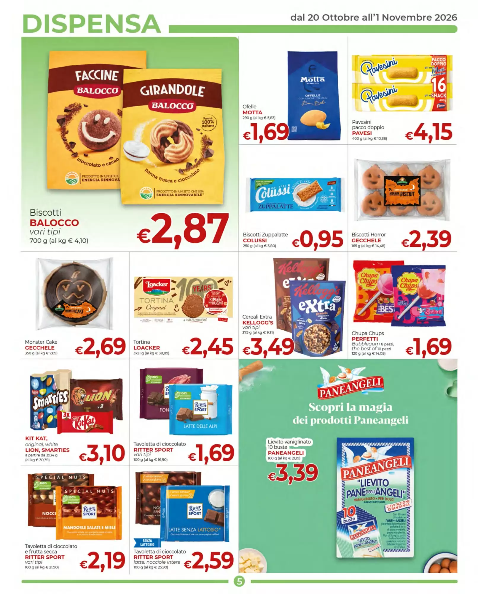 Volantino promozionale Maxi Nonna Isa  valide dal 20/10/2026 - Pagina 5.