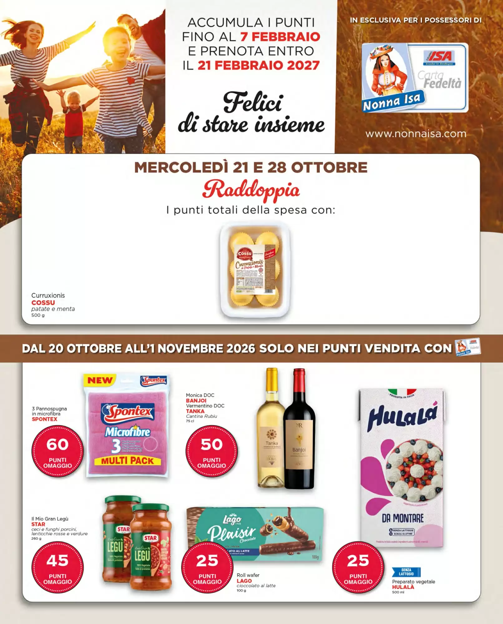 Volantino promozionale Maxi Nonna Isa  valide dal 20/10/2026 - Pagina 9.