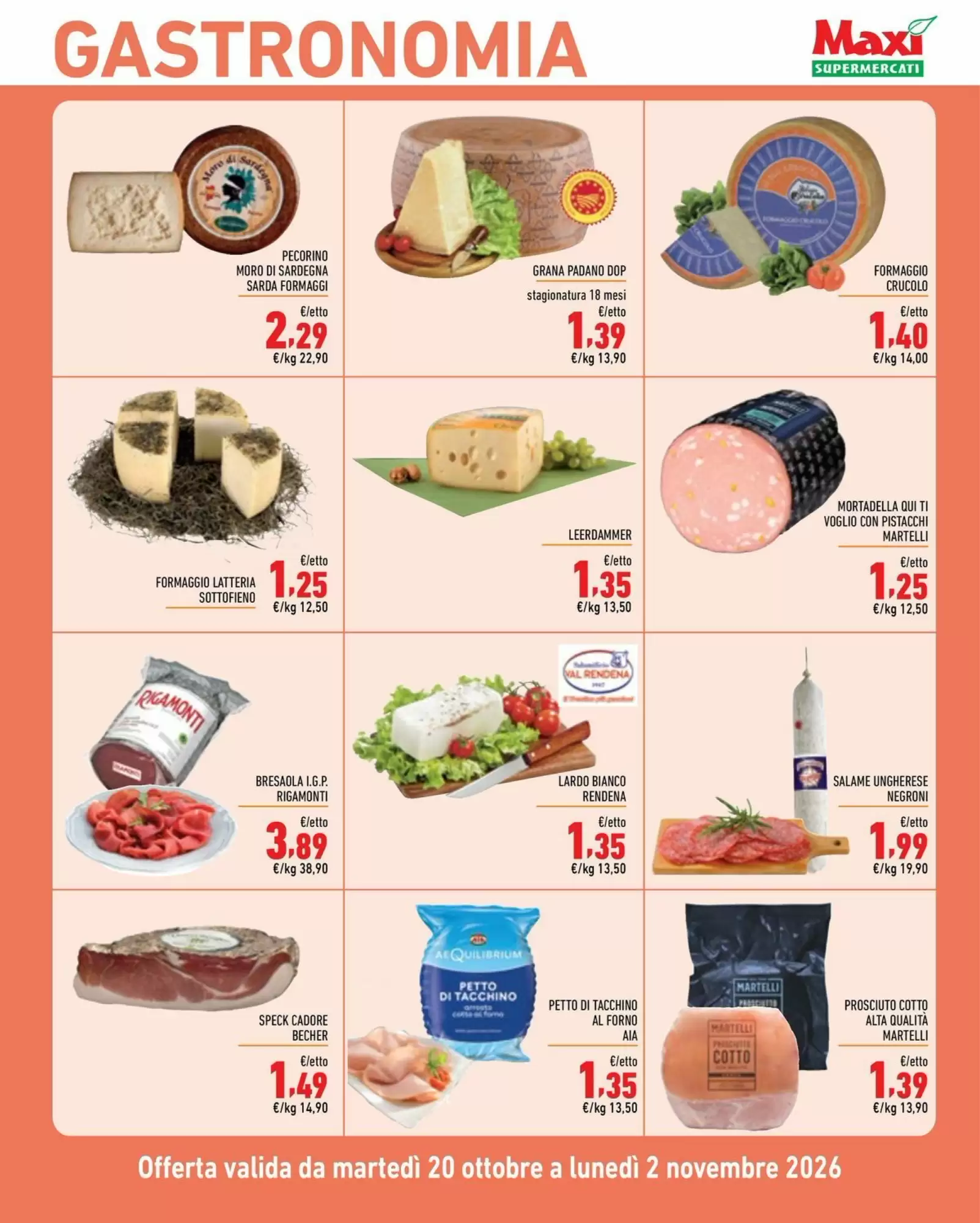 Volantino promozionale Maxi Supermercati  valide dal 20/10/2026 - Pagina 3.