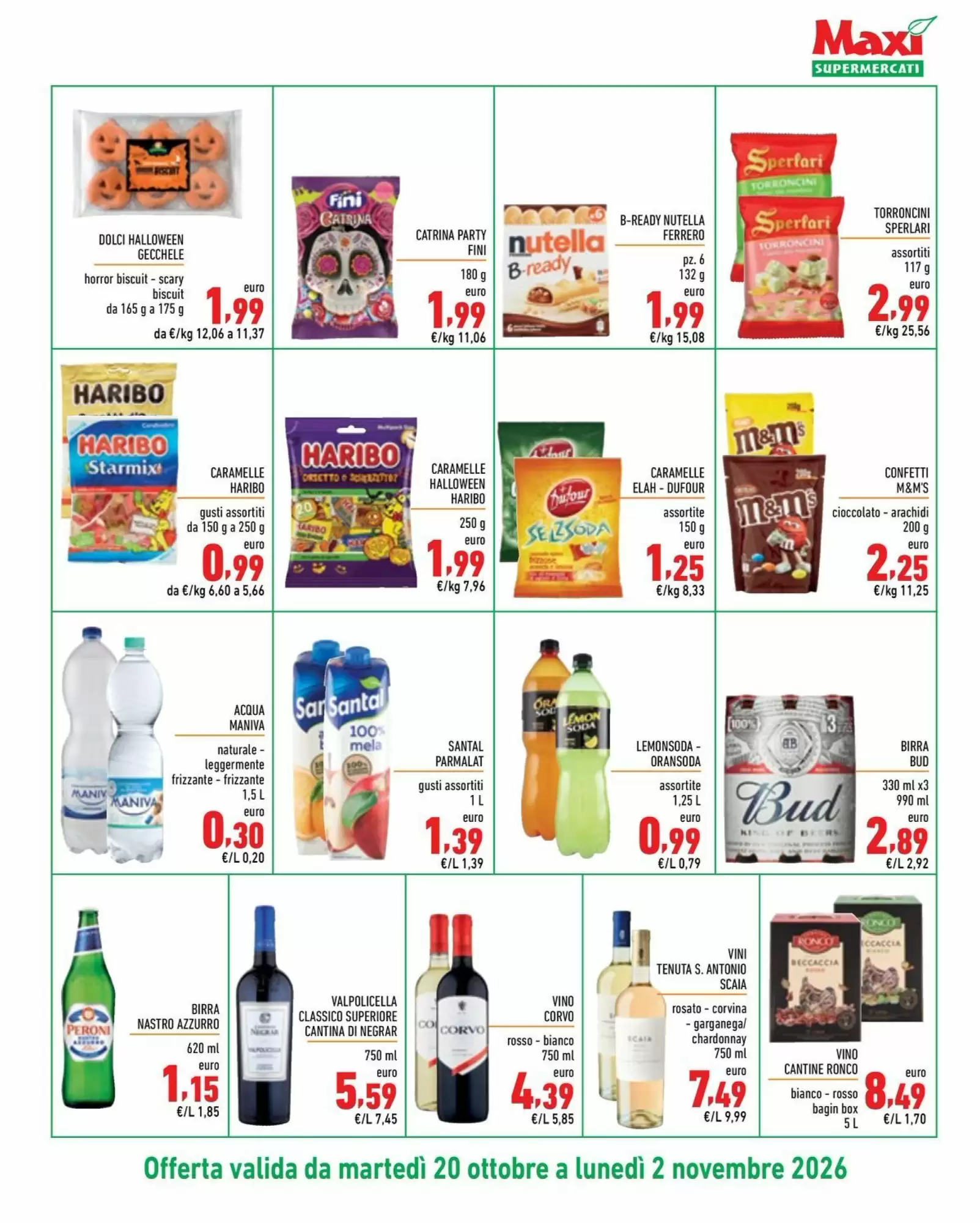 Volantino promozionale Maxi Supermercati  valide dal 20/10/2026 - Pagina 7.