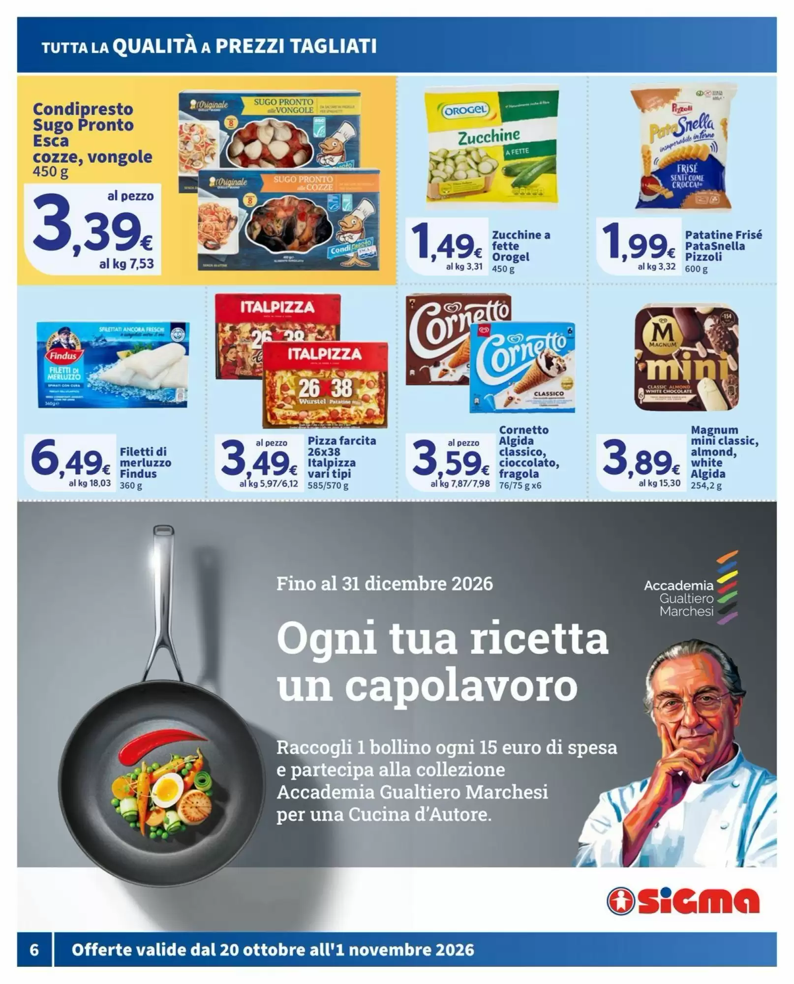 Volantino promozionale Ok Sigma  valide dal 20/10/2026 - Pagina 6.