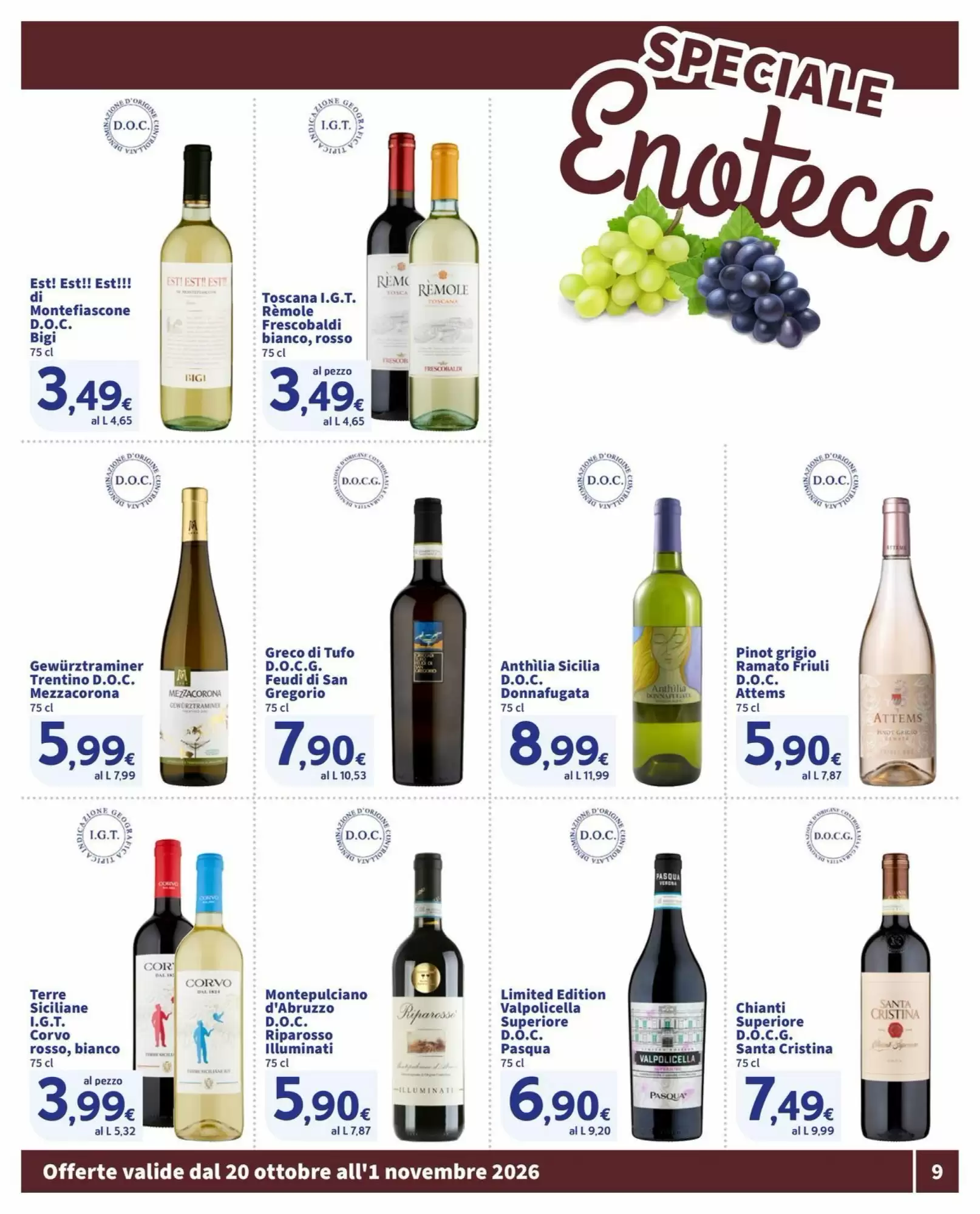Volantino promozionale Ok Sigma  valide dal 20/10/2026 - Pagina 9.