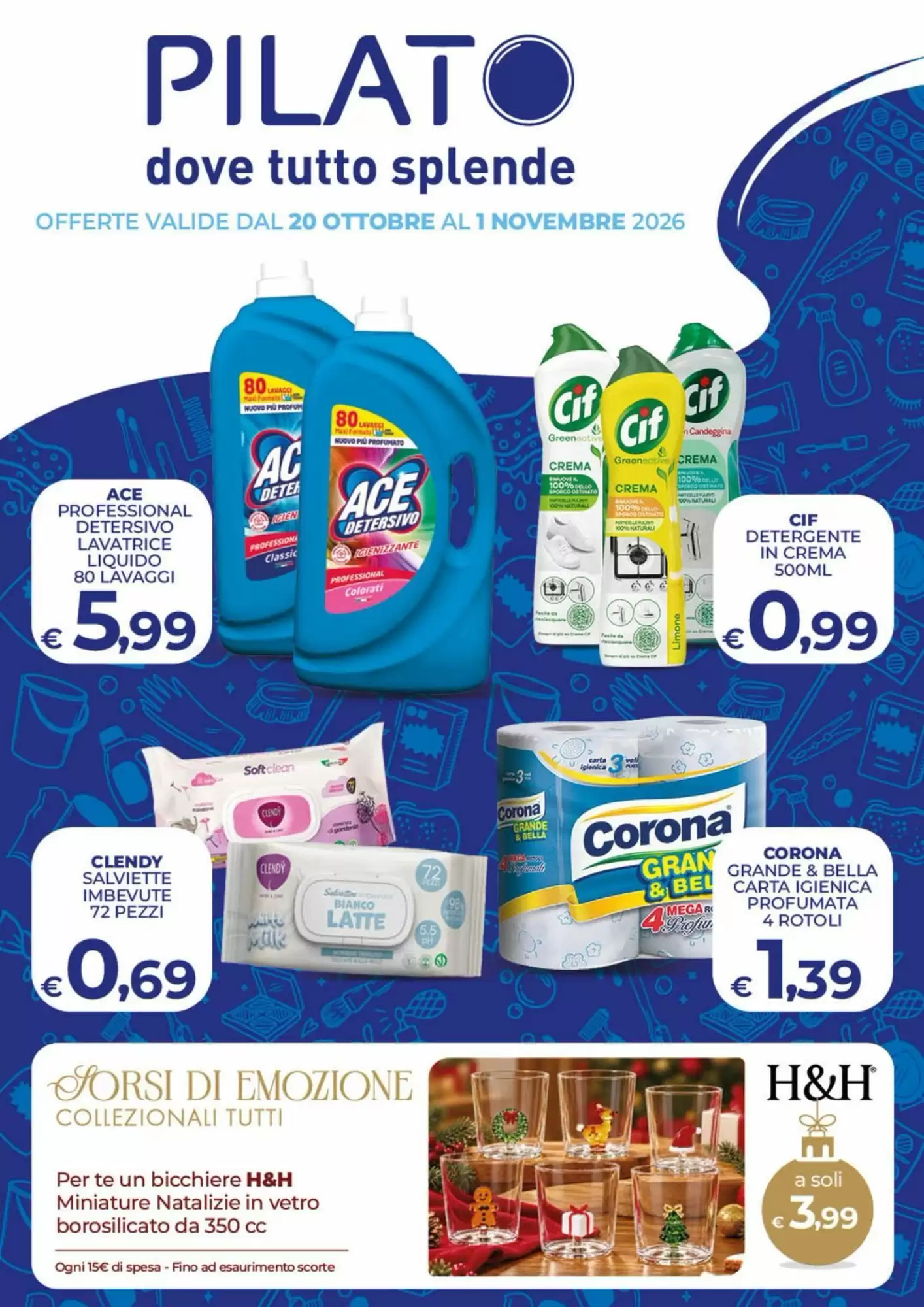 Volantino promozionale Pilato valide dal 20/10/2026 - Pagina 1.