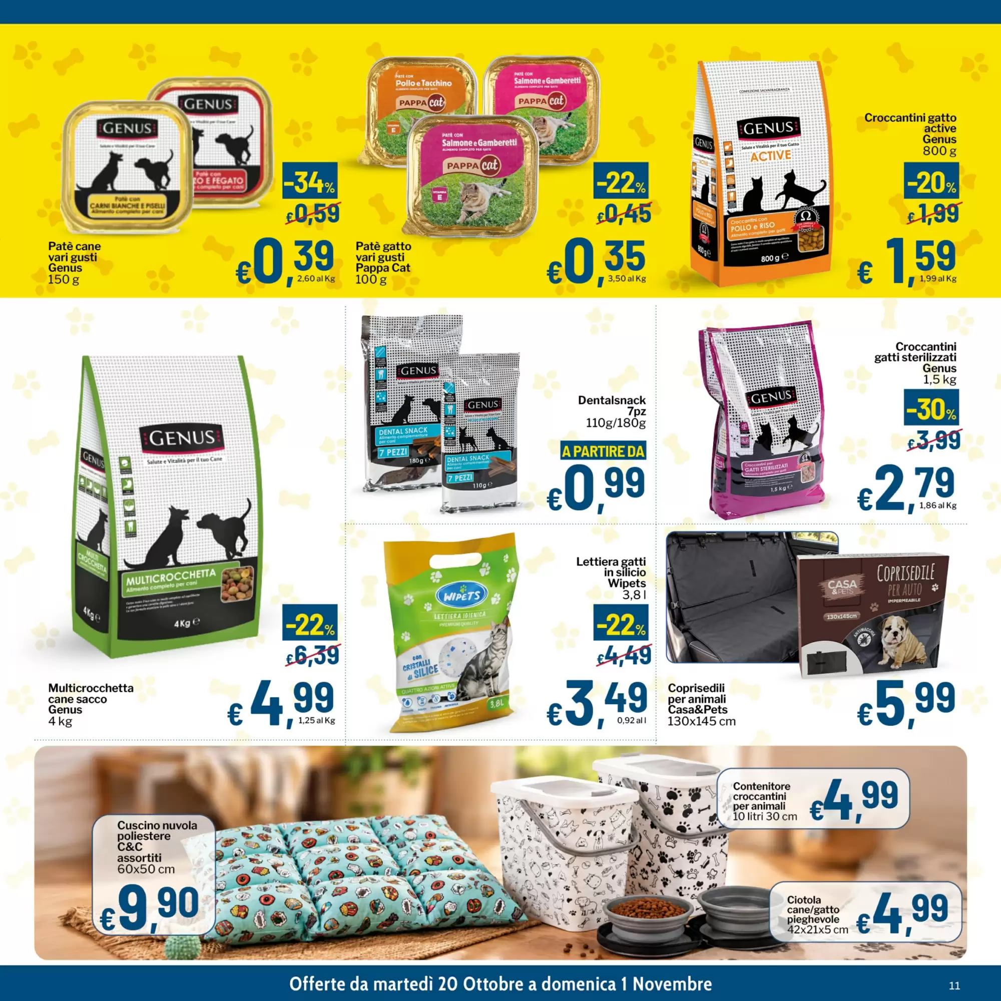 Volantino promozionale Qui Discount  valide dal 20/10/2026 - Pagina 11.