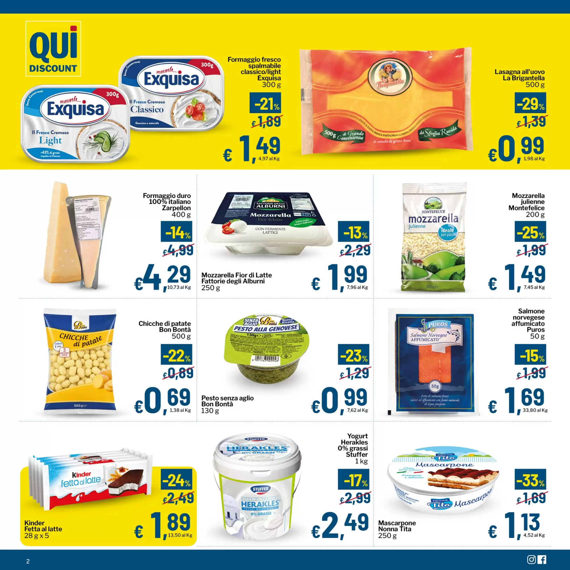 Volantino promozionale Qui Discount  valide dal 20/10/2026 - Pagina 2.