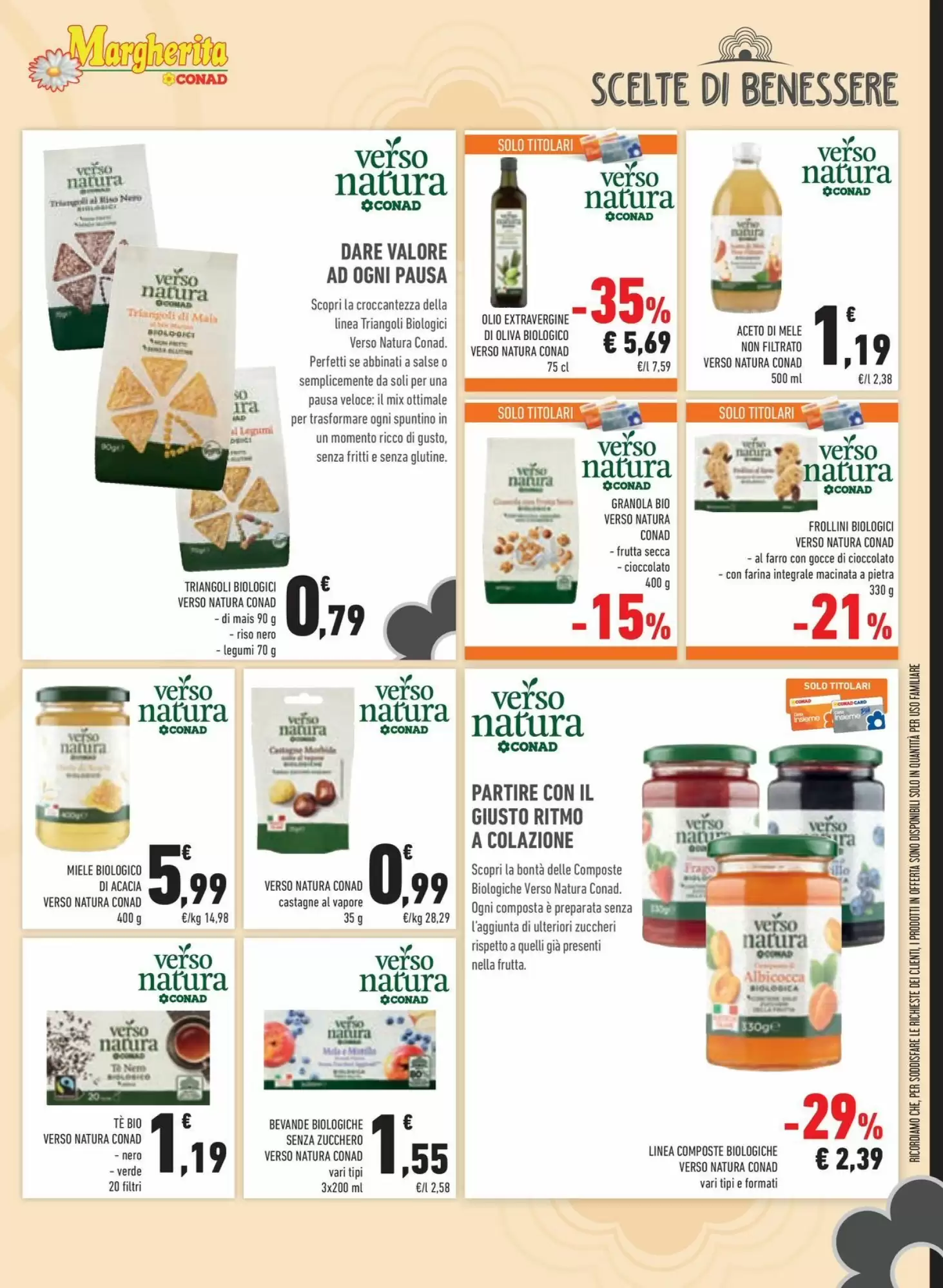Volantino promozionale Conad Margherita  valide dal 21/10/2026 - Pagina 19.