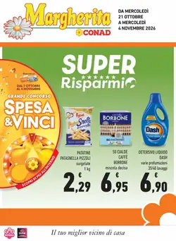 Volantino promozionale Conad Margherita  valide dal 21/10/2026