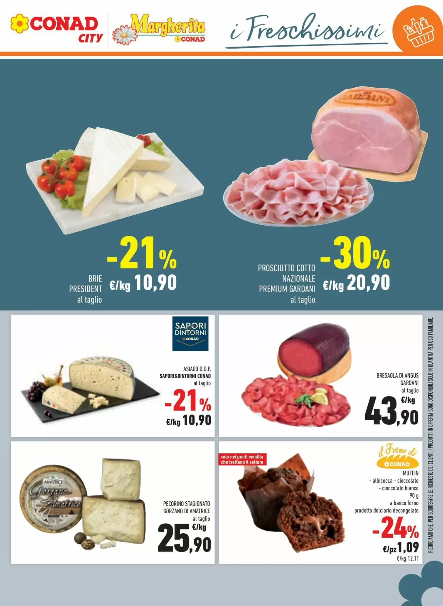 Volantino promozionale Conad Margherita  valide dal 21/10/2026 - Pagina 21.