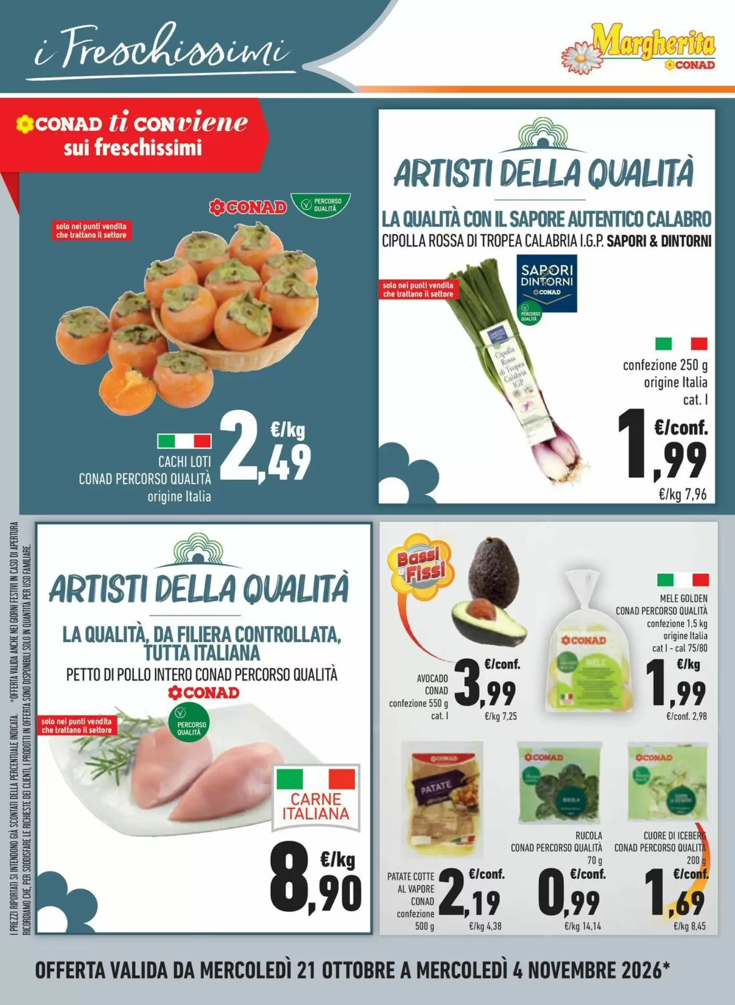 Volantino promozionale Conad Margherita  valide dal 21/10/2026 - Pagina 22.
