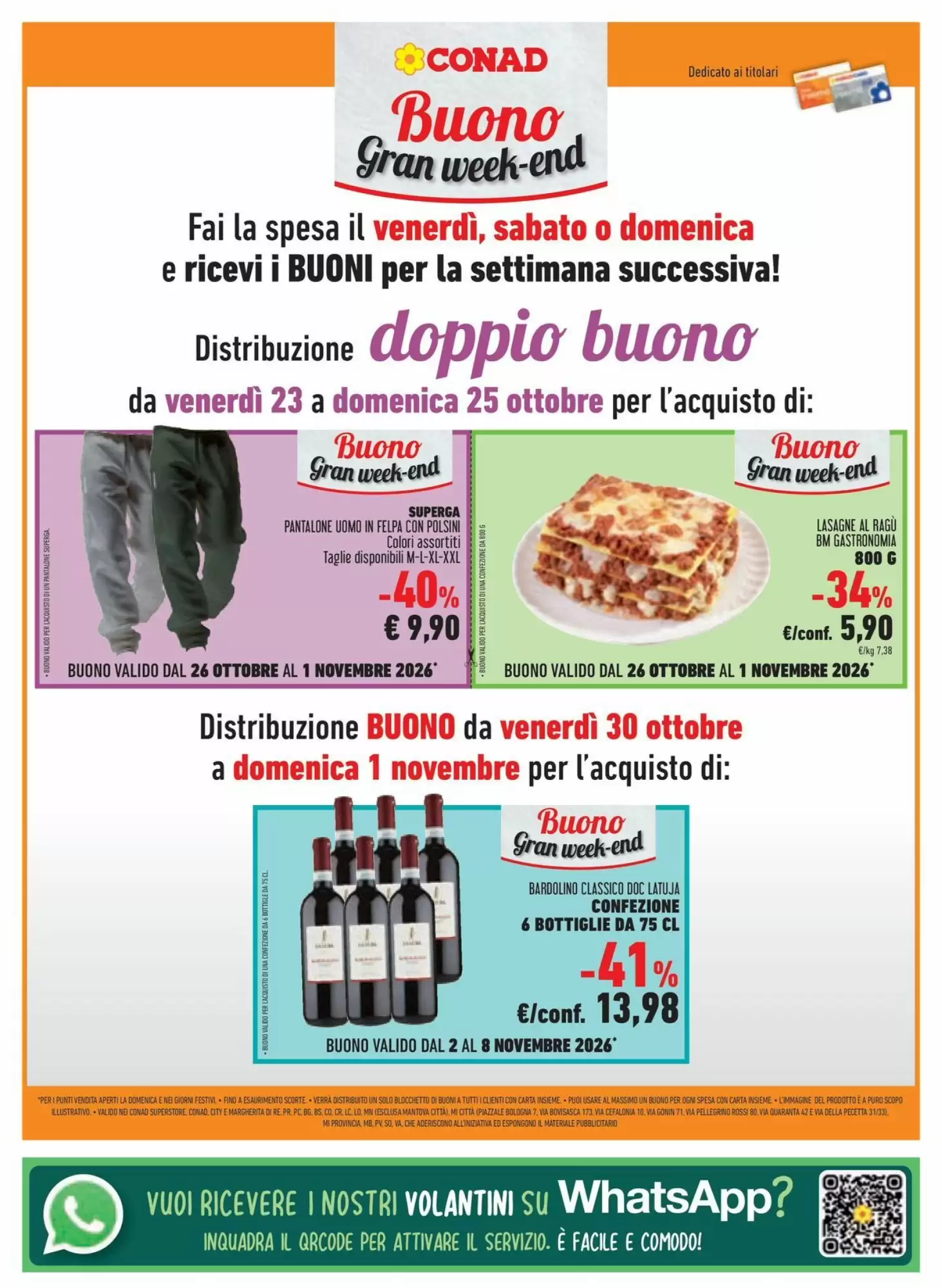Volantino promozionale Conad Margherita  valide dal 21/10/2026 - Pagina 28.