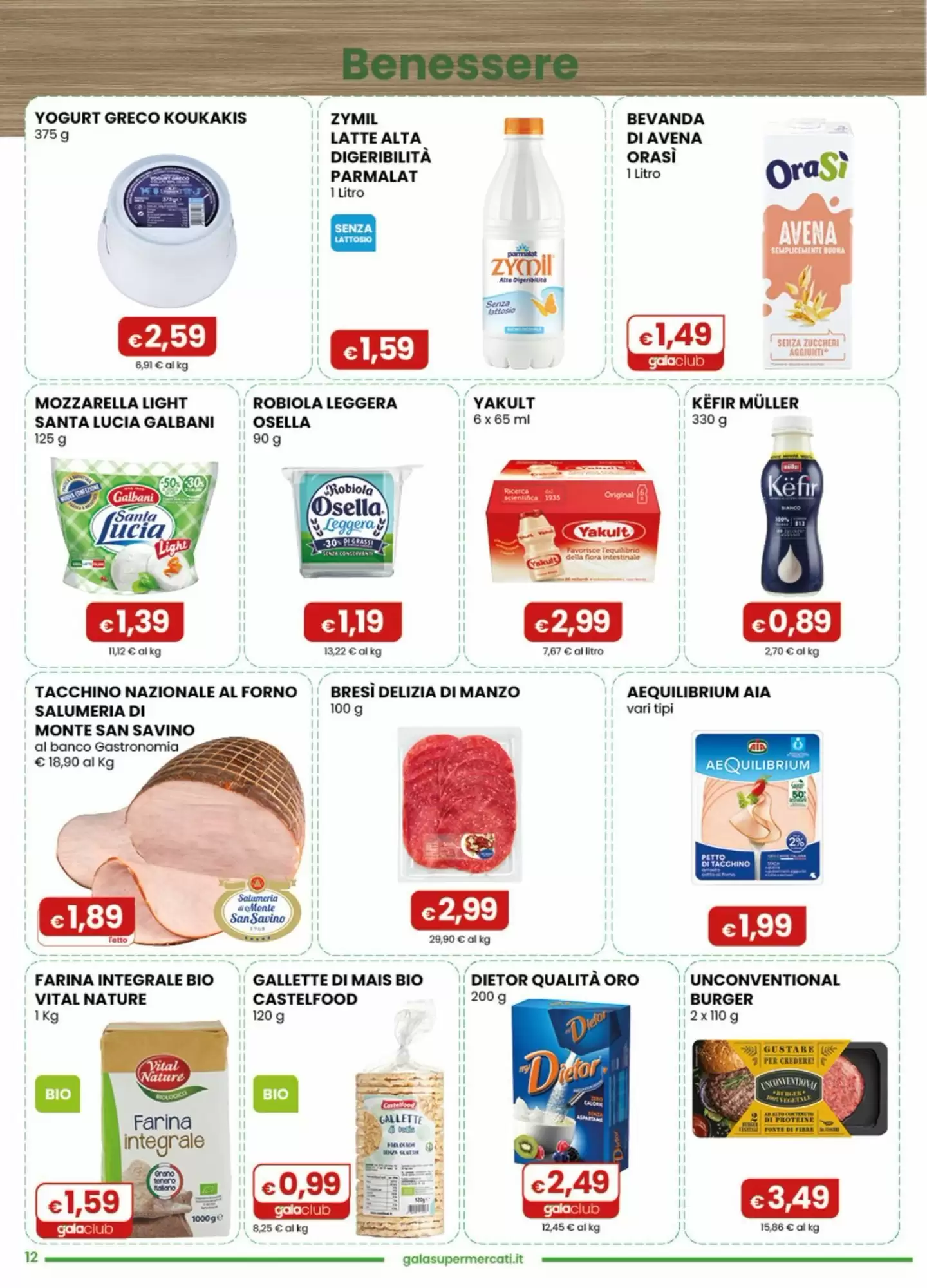 Volantino promozionale Gala Supermercati  valide dal 21/10/2026 - Pagina 12.