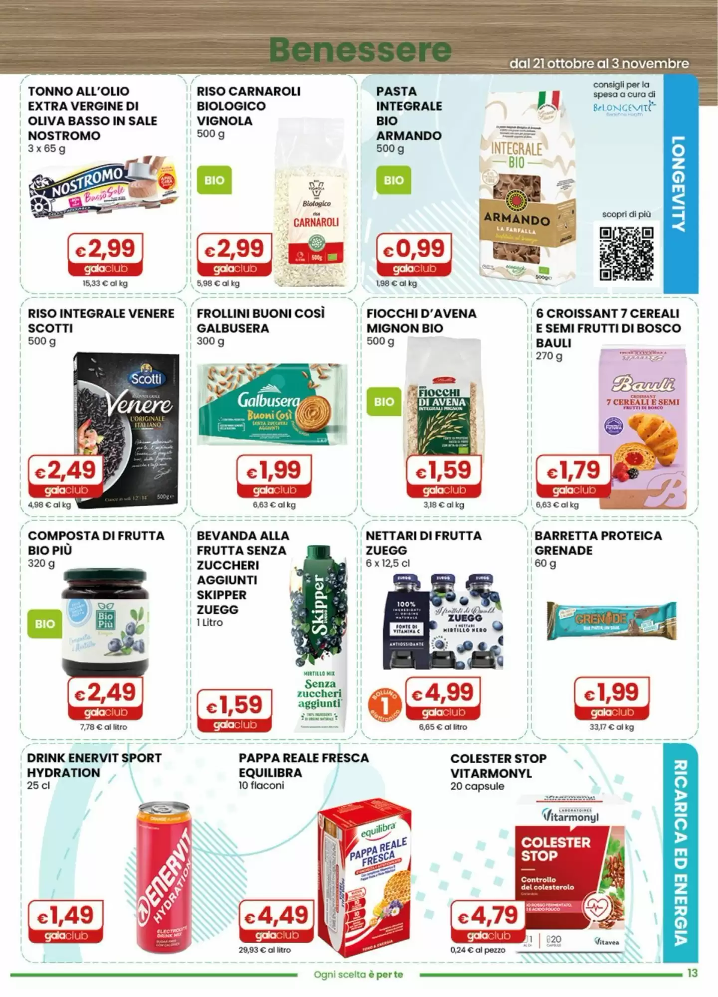 Volantino promozionale Gala Supermercati  valide dal 21/10/2026 - Pagina 13.