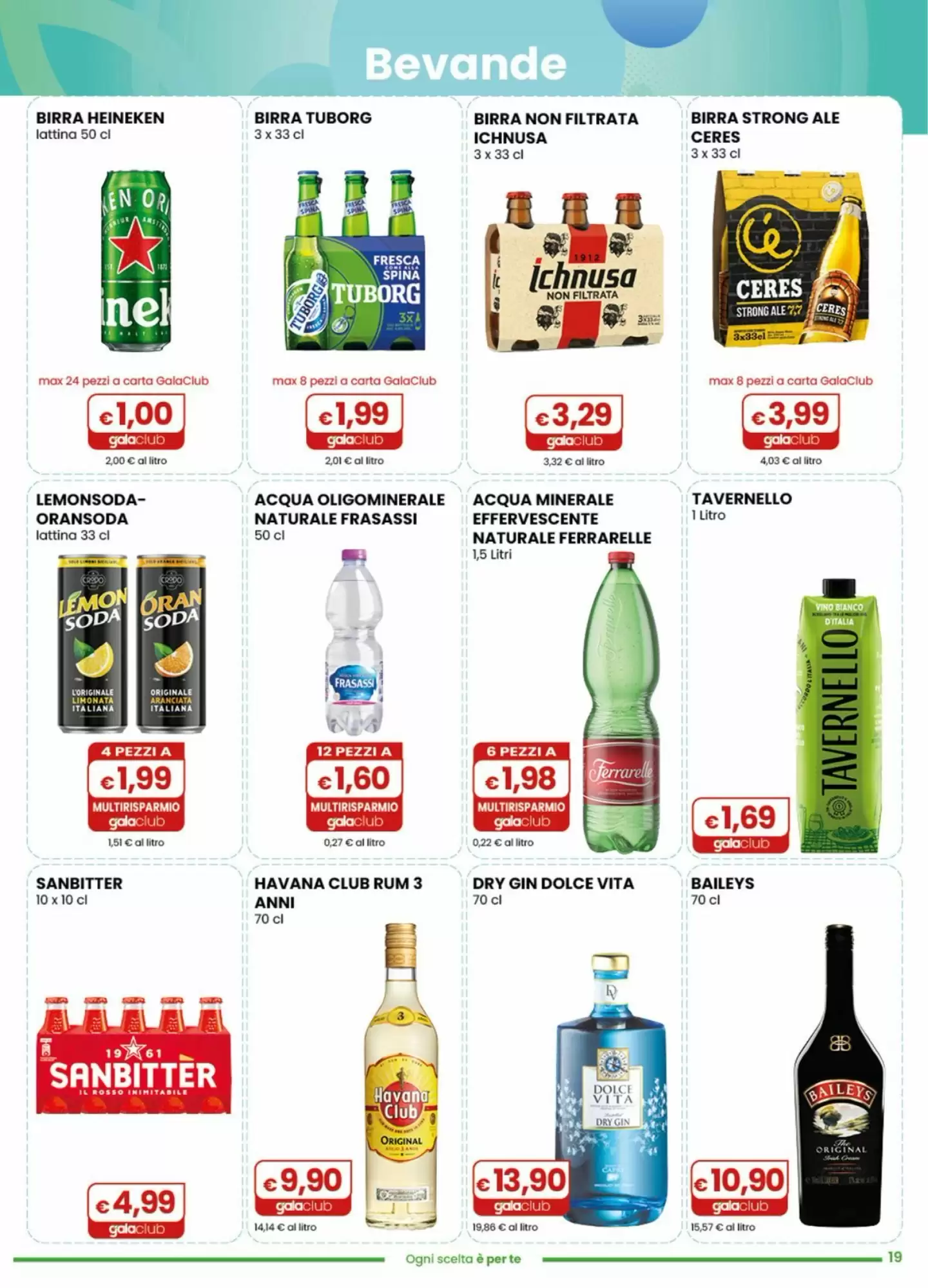 Volantino promozionale Gala Supermercati  valide dal 21/10/2026 - Pagina 19.