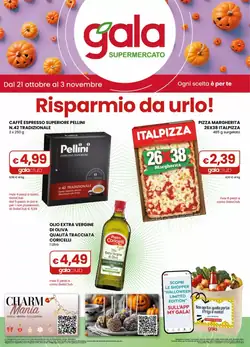 Volantino promozionale Gala Supermercati  valide dal 21/10/2026