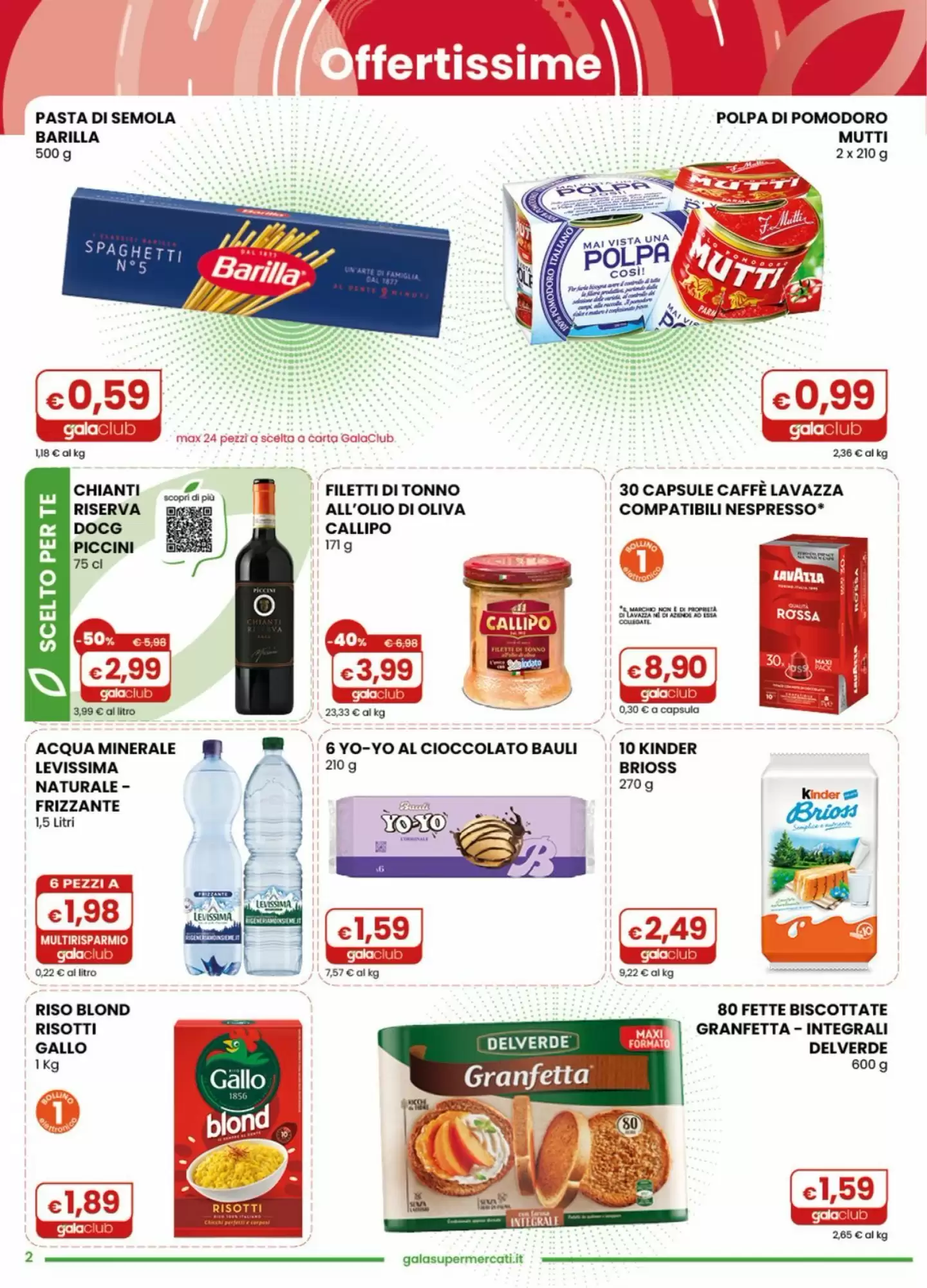 Volantino promozionale Gala Supermercati  valide dal 21/10/2026 - Pagina 2.