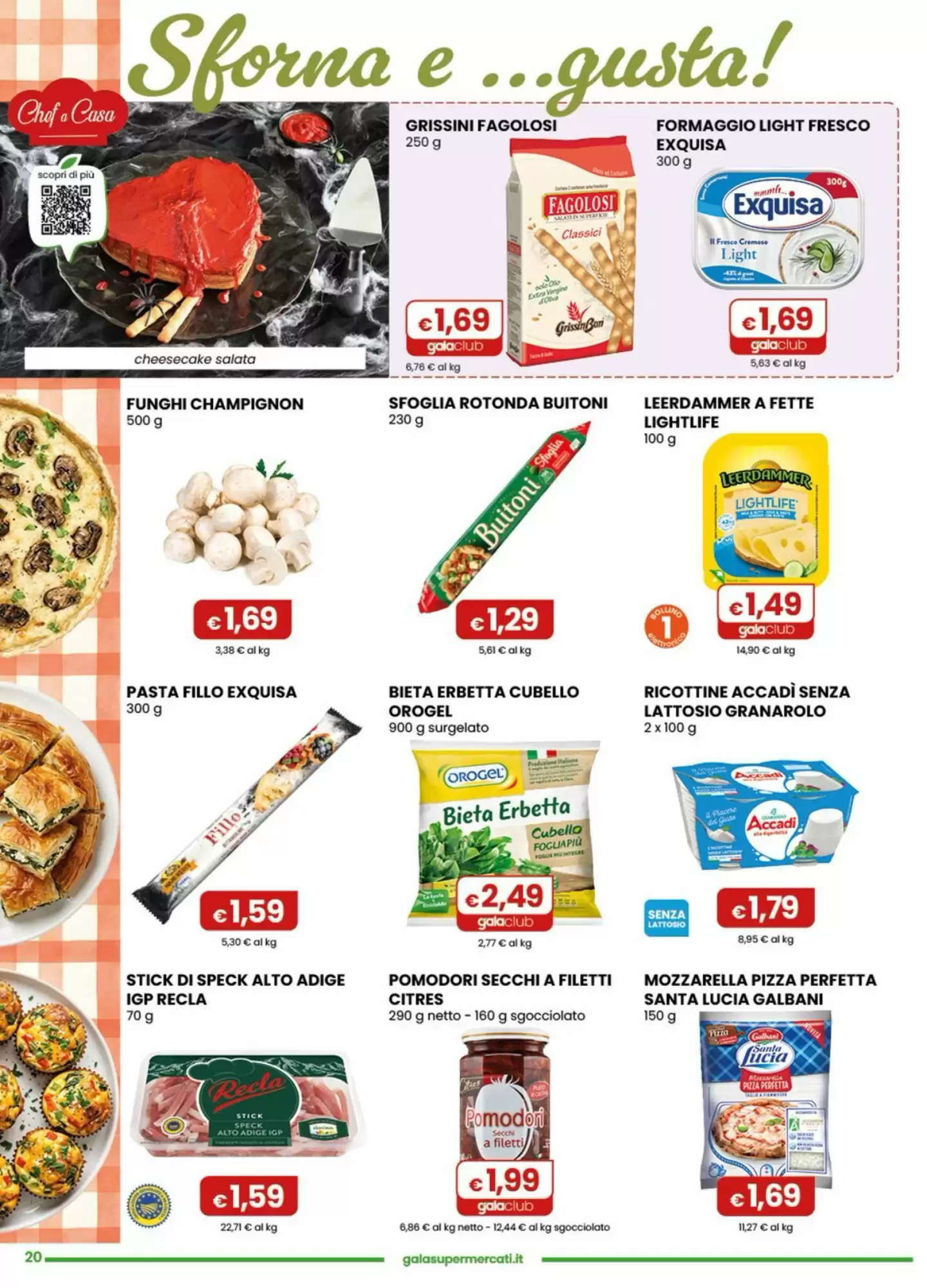 Volantino promozionale Gala Supermercati  valide dal 21/10/2026 - Pagina 20.