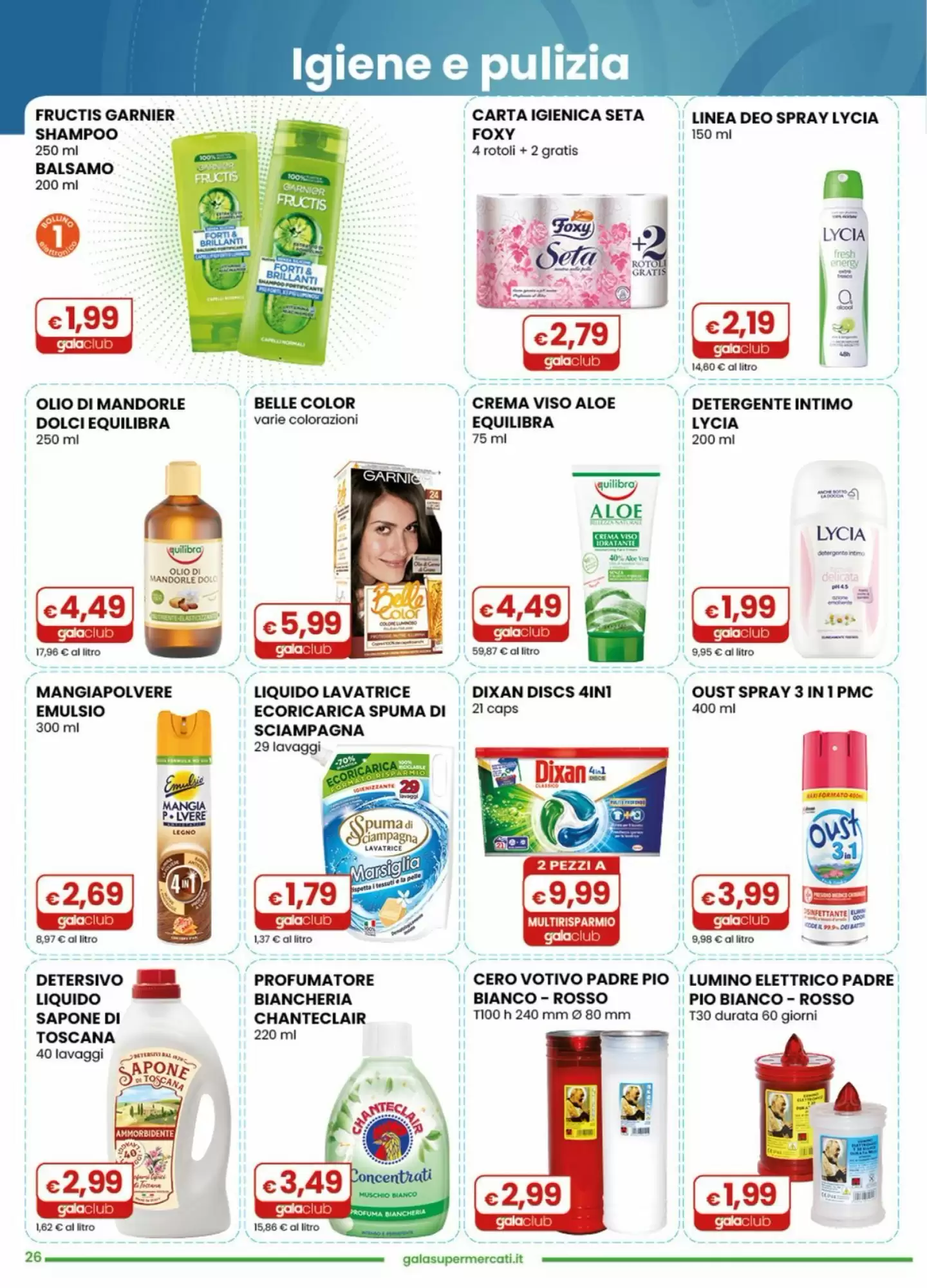 Volantino promozionale Gala Supermercati  valide dal 21/10/2026 - Pagina 26.