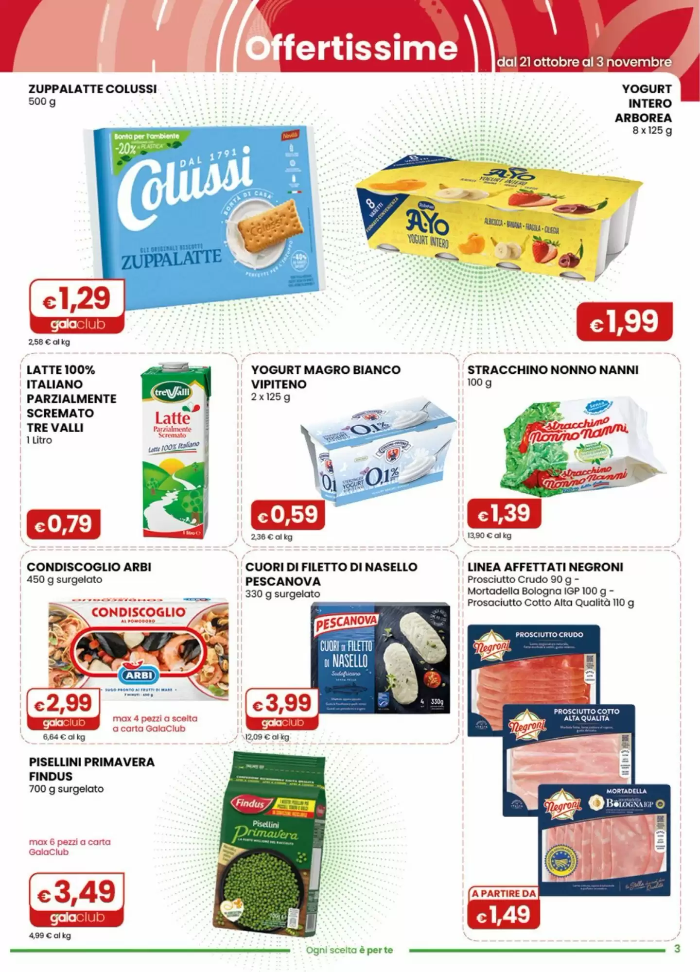 Volantino promozionale Gala Supermercati  valide dal 21/10/2026 - Pagina 3.