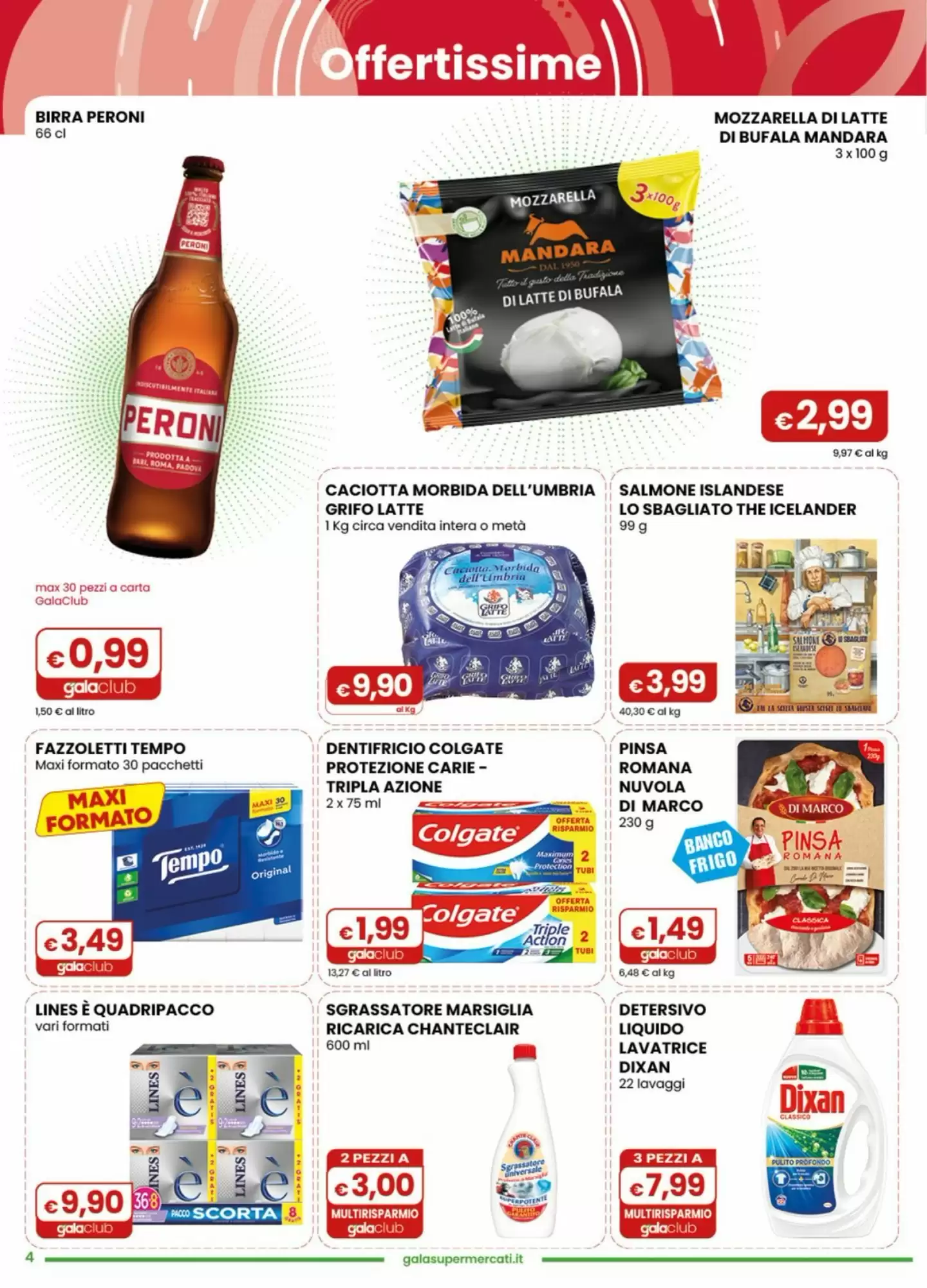 Volantino promozionale Gala Supermercati  valide dal 21/10/2026 - Pagina 4.