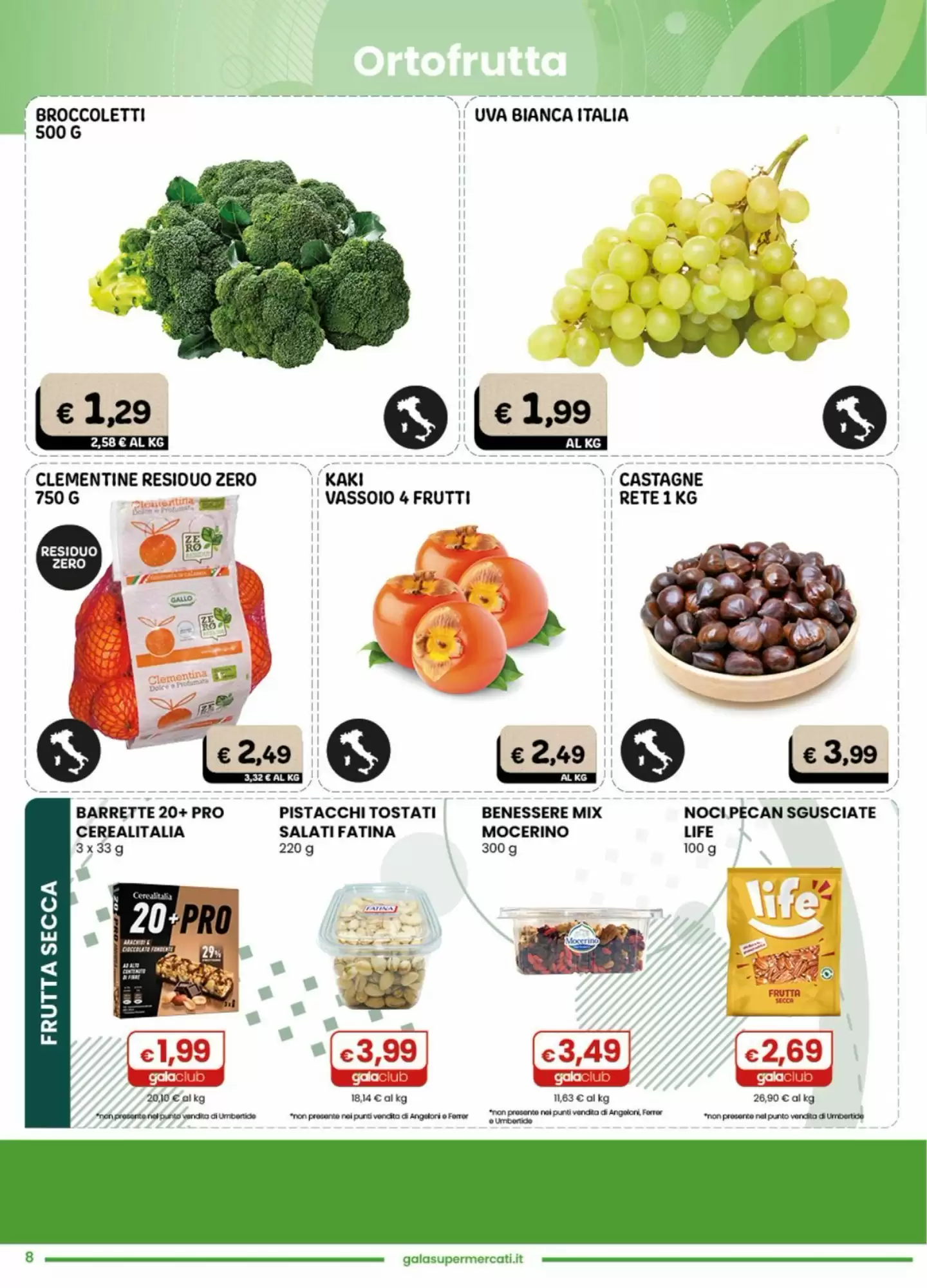 Volantino promozionale Gala Supermercati  valide dal 21/10/2026 - Pagina 8.
