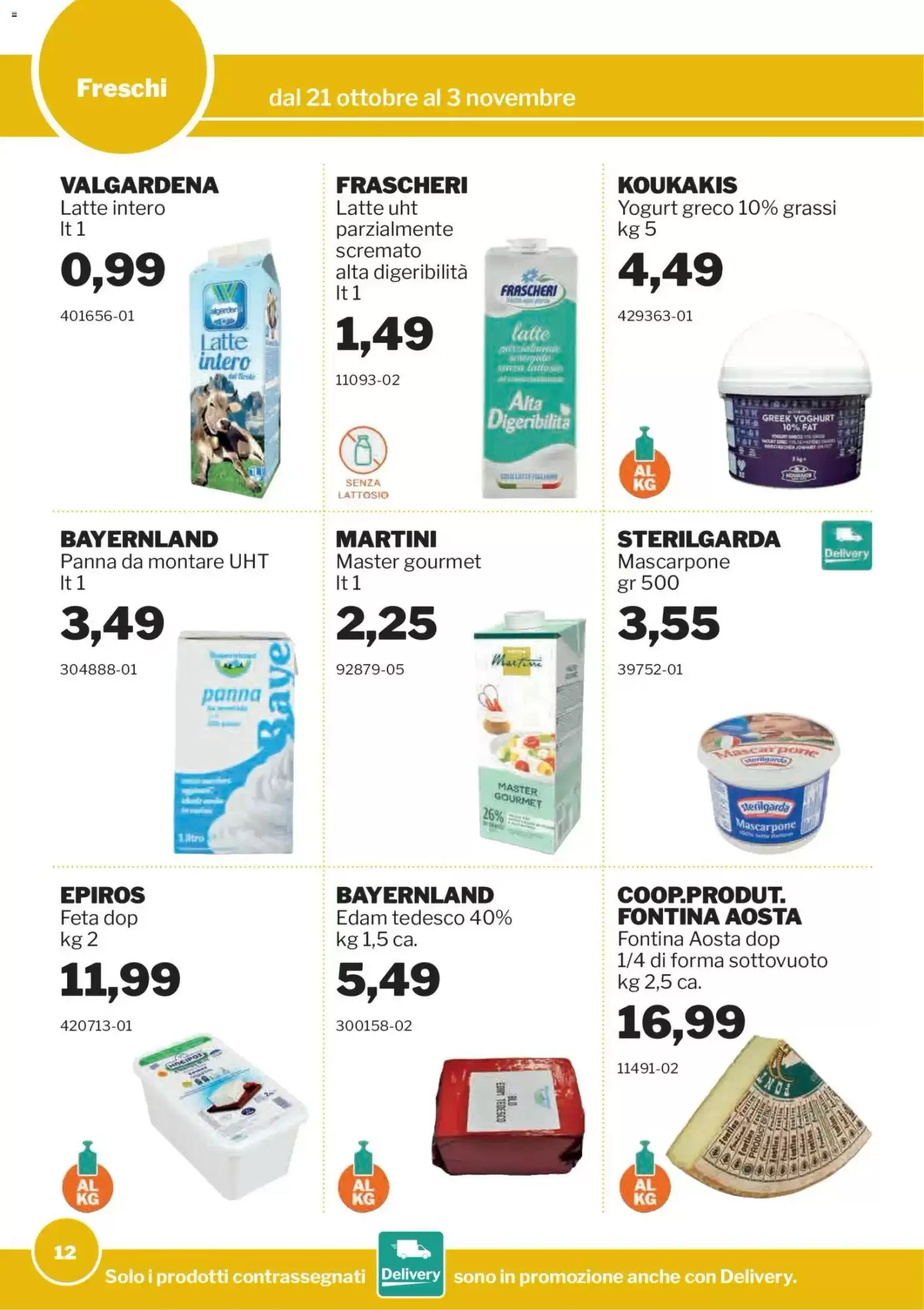 Volantino promozionale GrosMarket  valide dal 21/10/2026 - Pagina 12.