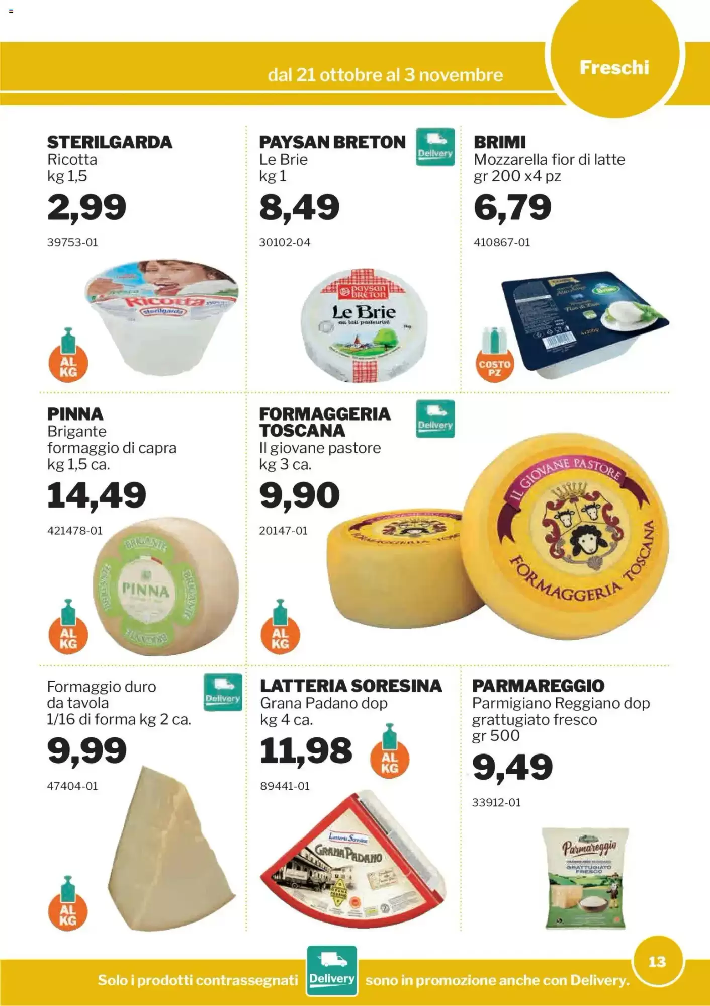 Volantino promozionale GrosMarket  valide dal 21/10/2026 - Pagina 13.