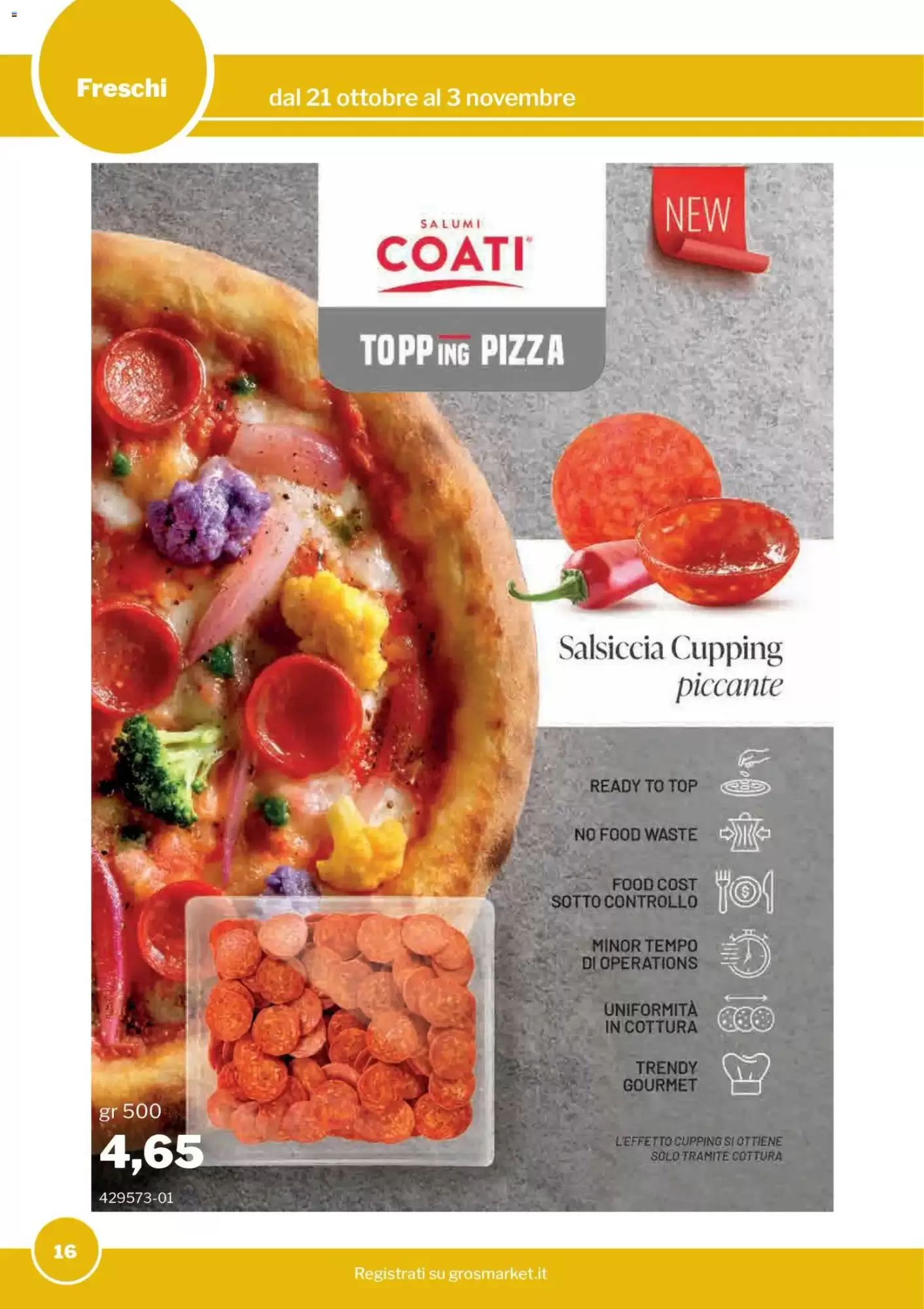 Volantino promozionale GrosMarket  valide dal 21/10/2026 - Pagina 16.