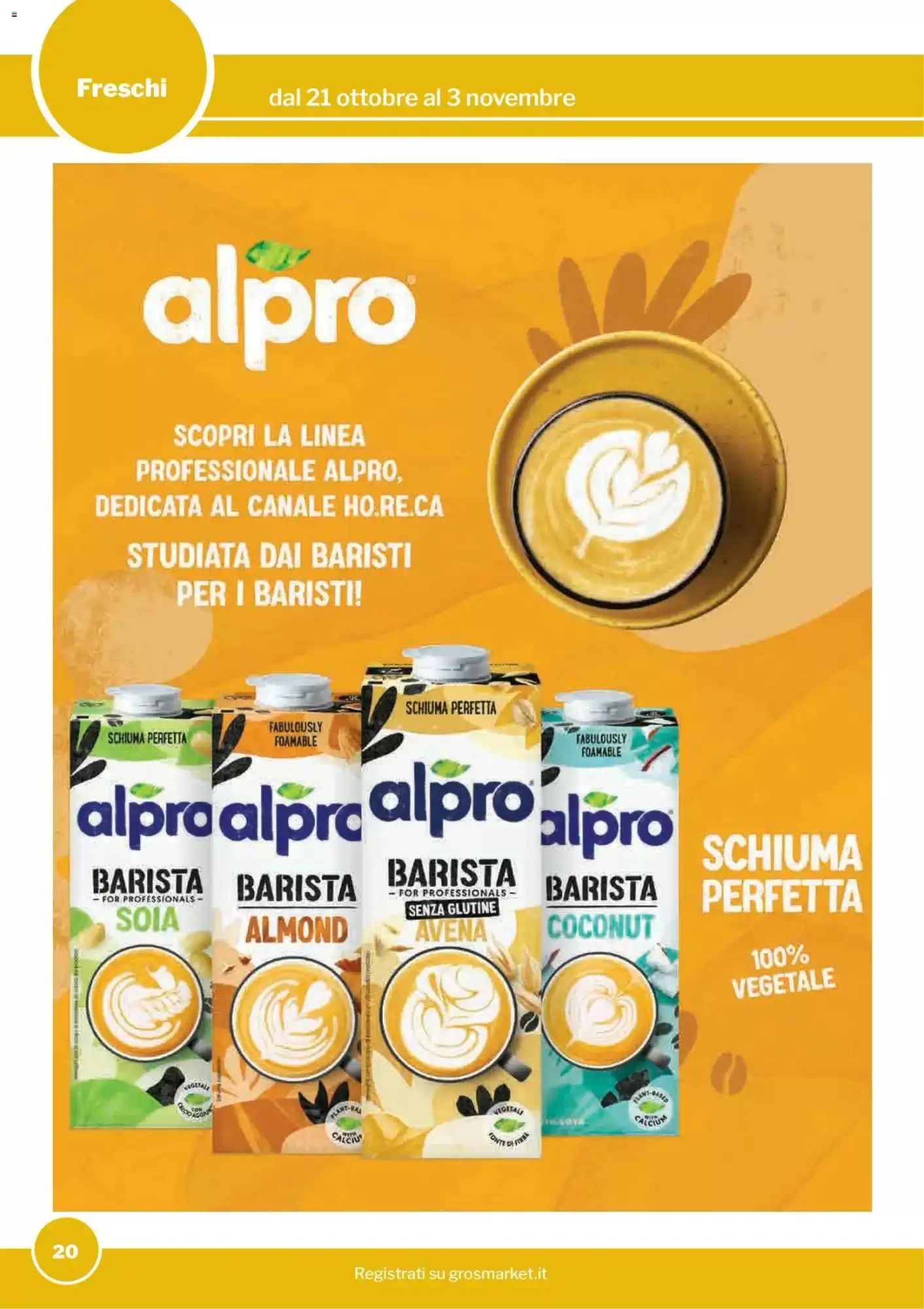 Volantino promozionale GrosMarket  valide dal 21/10/2026 - Pagina 20.