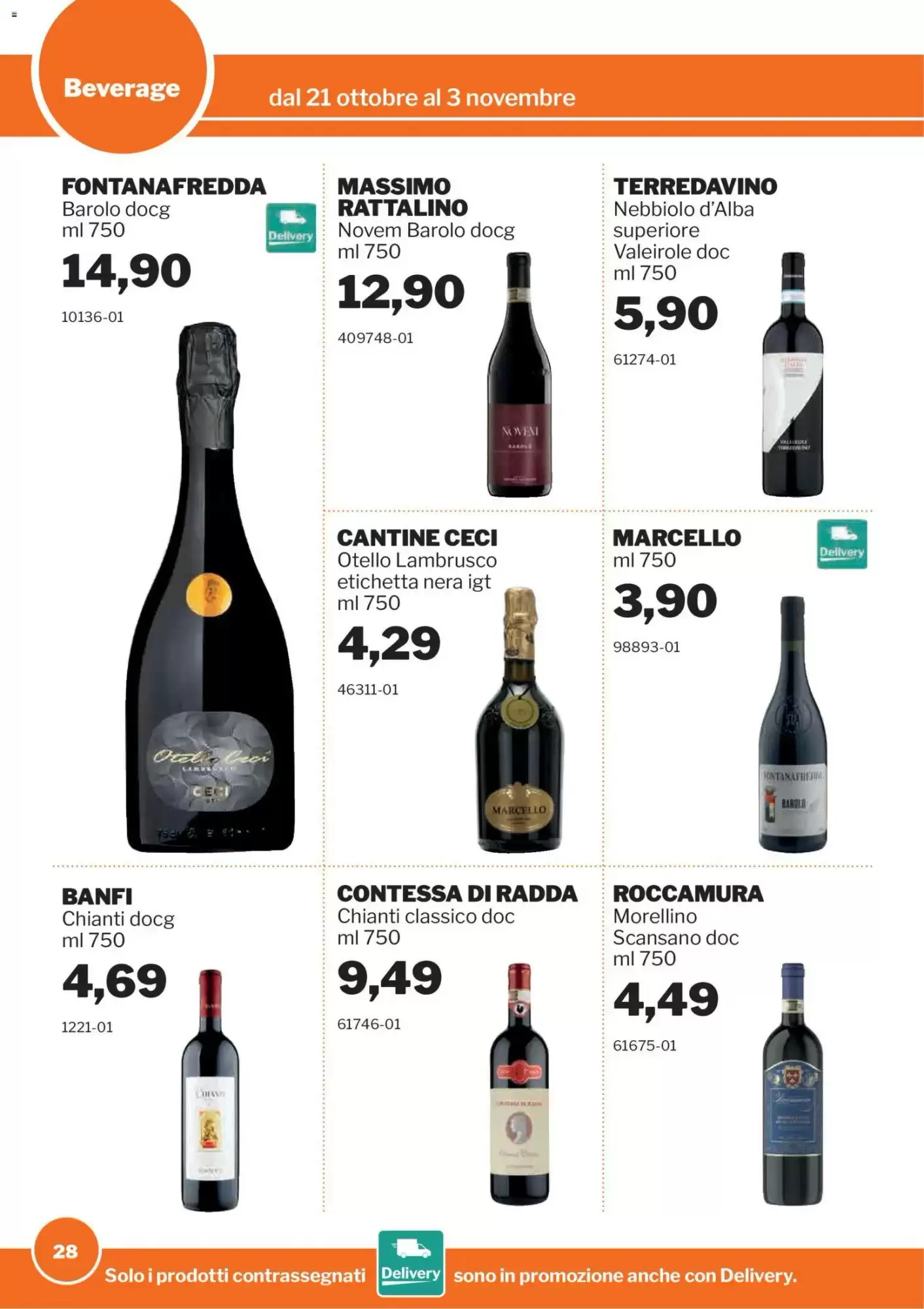 Volantino promozionale GrosMarket  valide dal 21/10/2026 - Pagina 28.