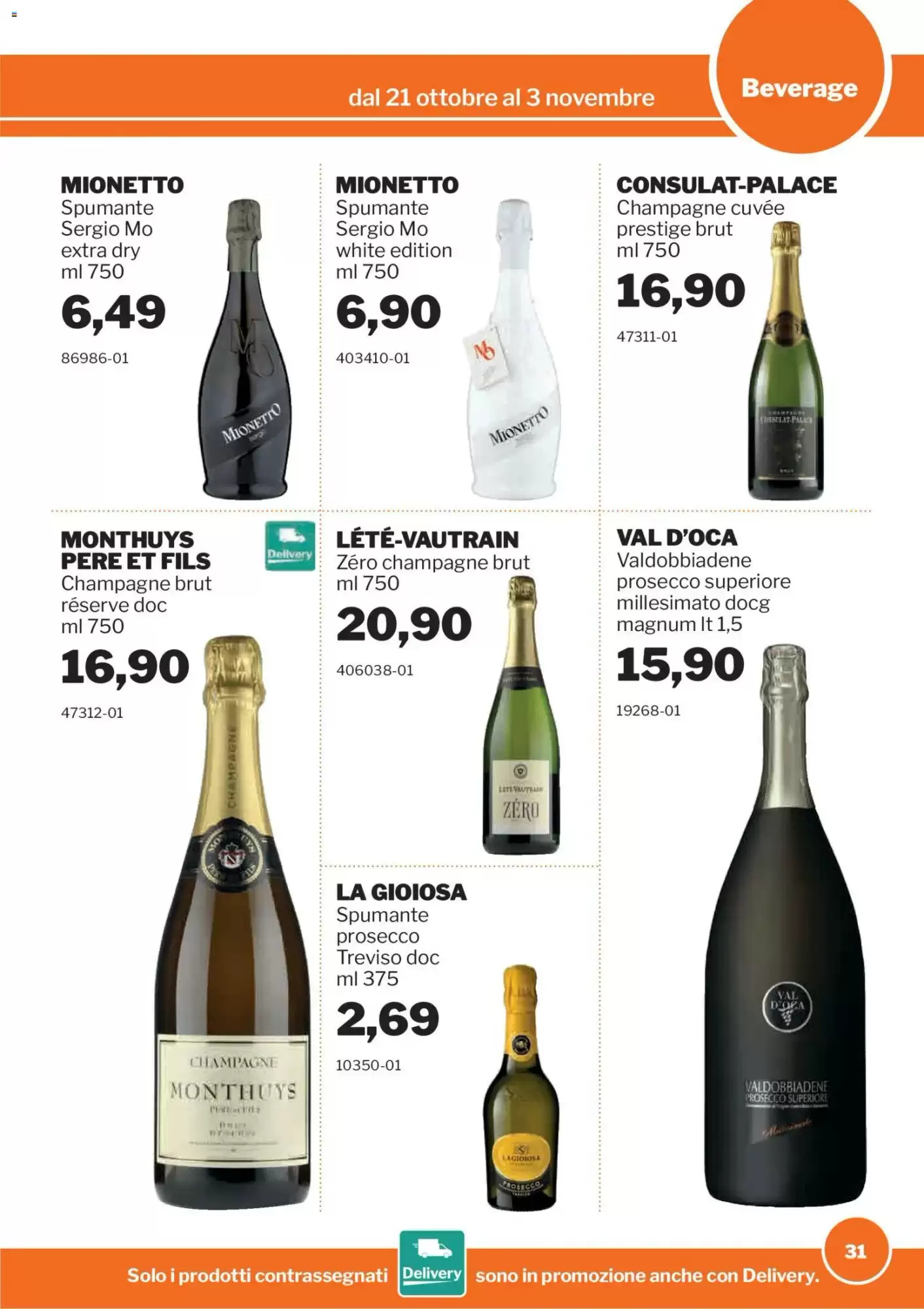 Volantino promozionale GrosMarket  valide dal 21/10/2026 - Pagina 31.