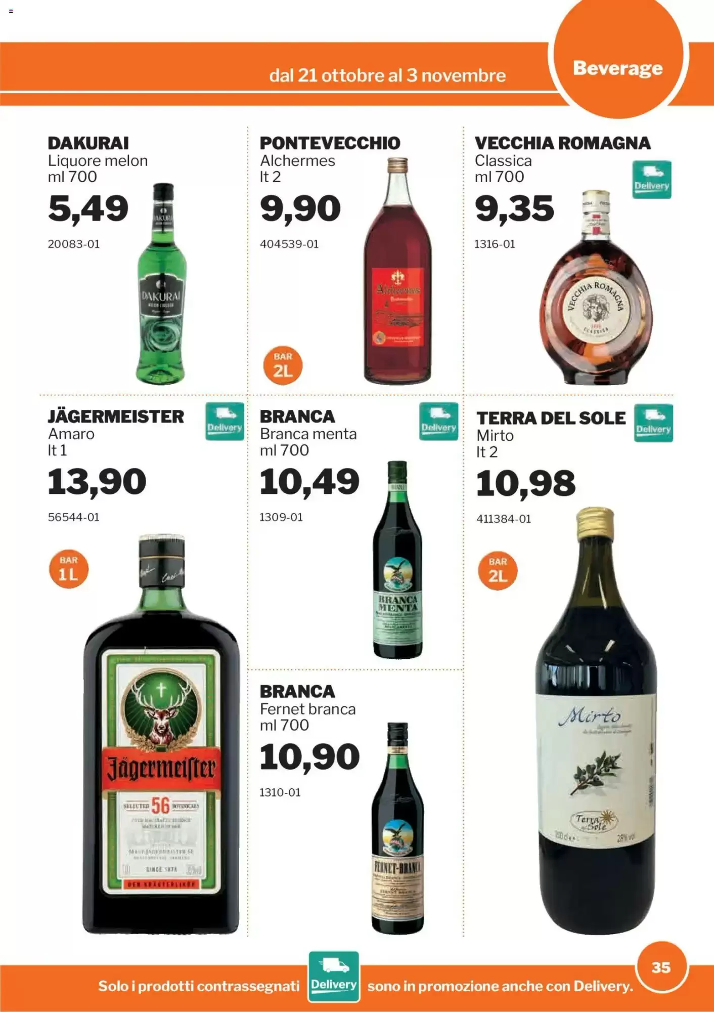Volantino promozionale GrosMarket  valide dal 21/10/2026 - Pagina 35.