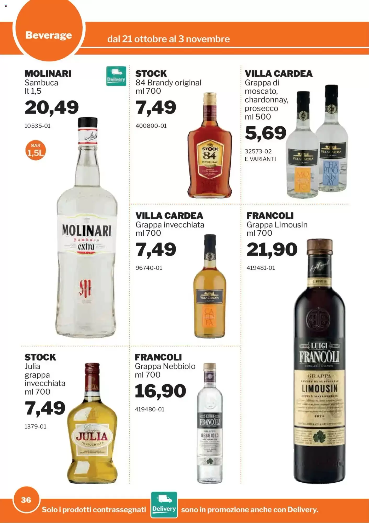 Volantino promozionale GrosMarket  valide dal 21/10/2026 - Pagina 36.
