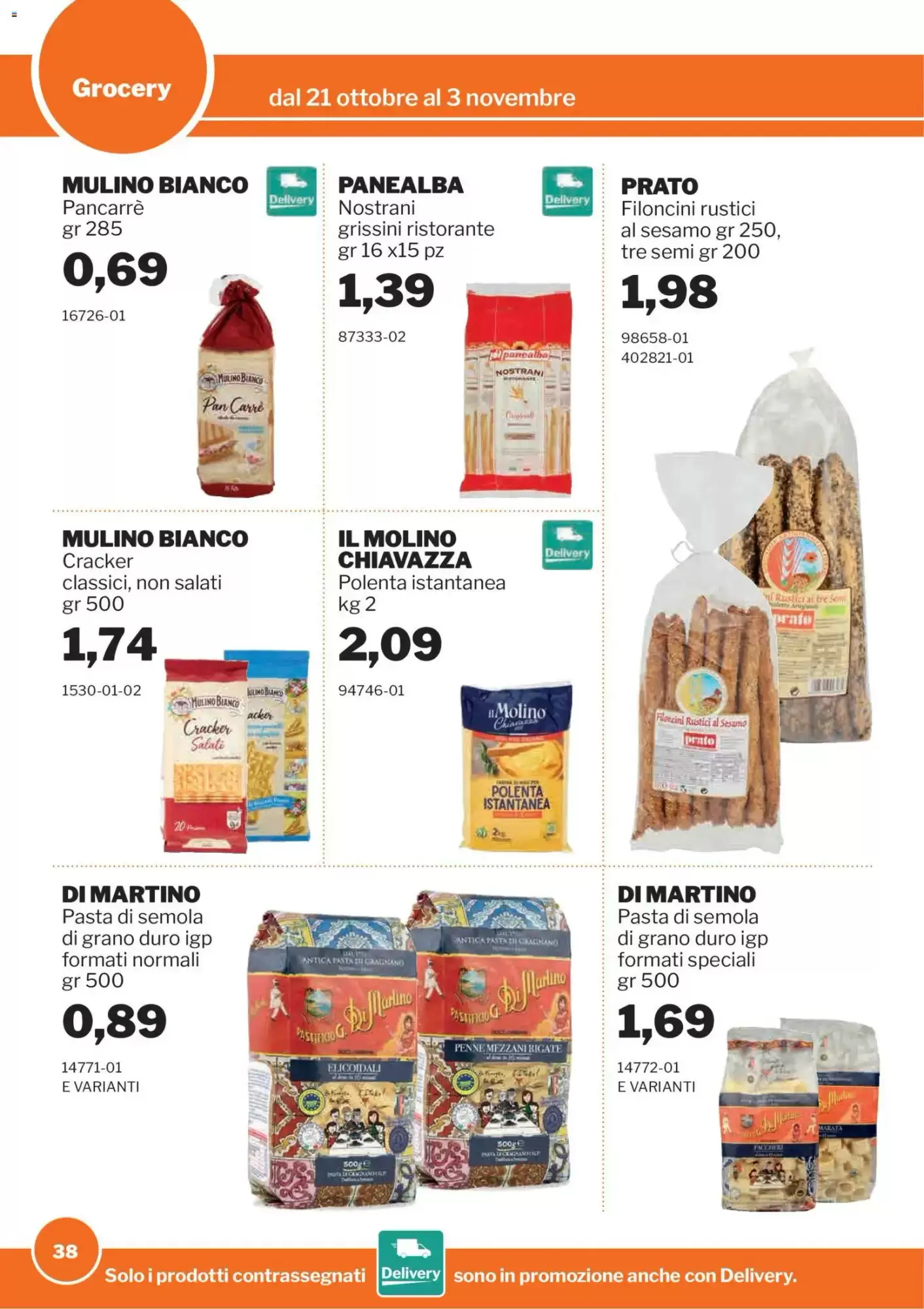 Volantino promozionale GrosMarket  valide dal 21/10/2026 - Pagina 38.