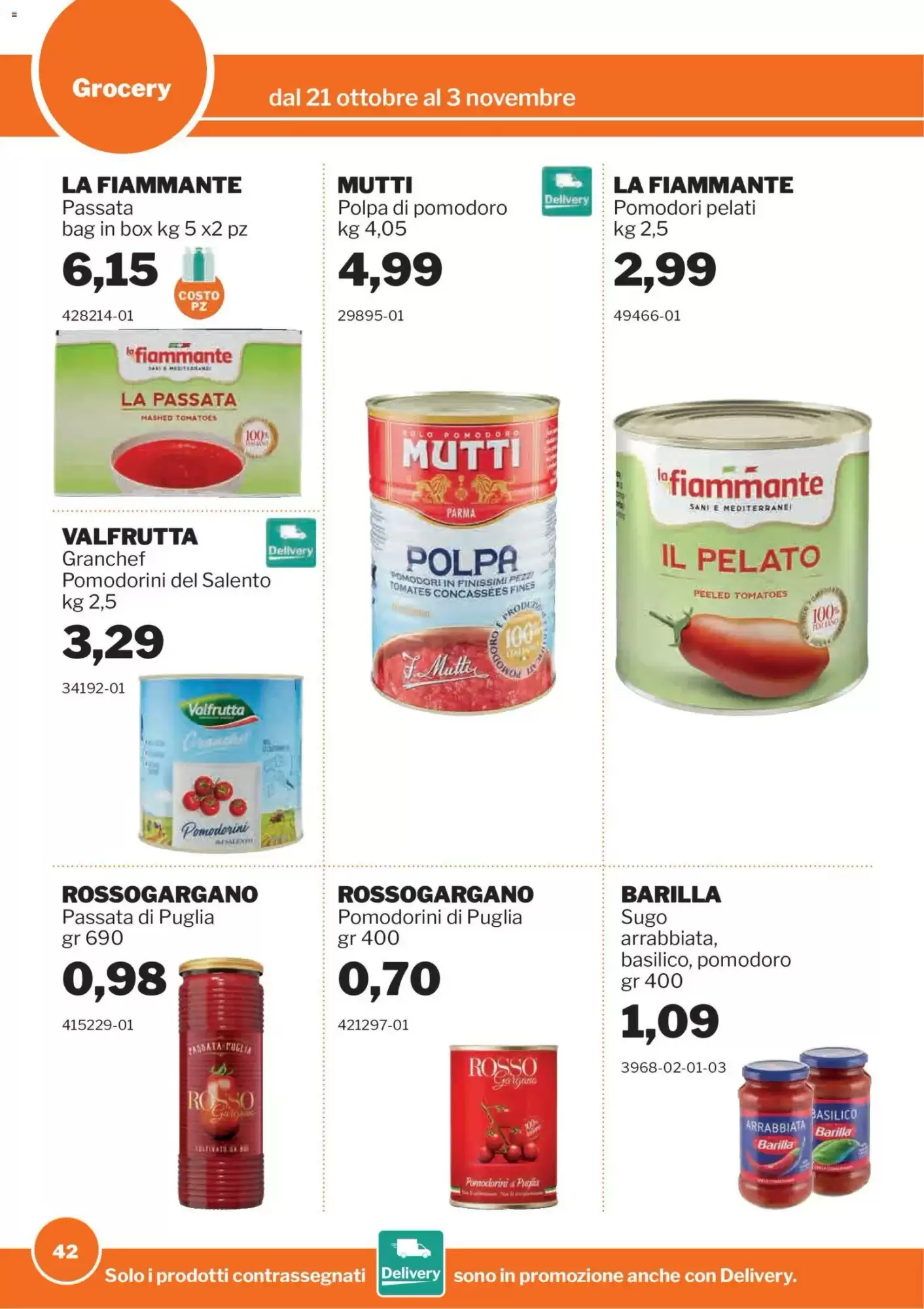 Volantino promozionale GrosMarket  valide dal 21/10/2026 - Pagina 42.
