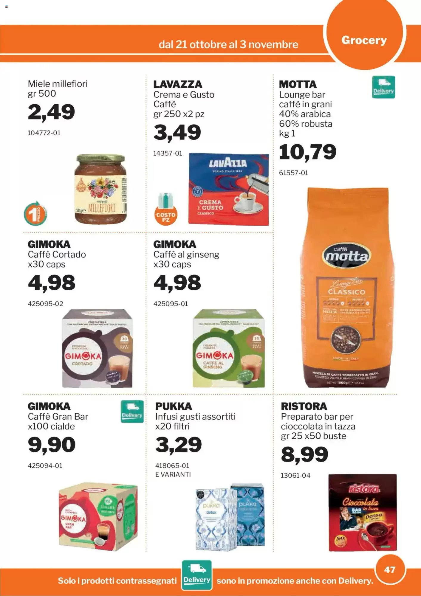Volantino promozionale GrosMarket  valide dal 21/10/2026 - Pagina 47.
