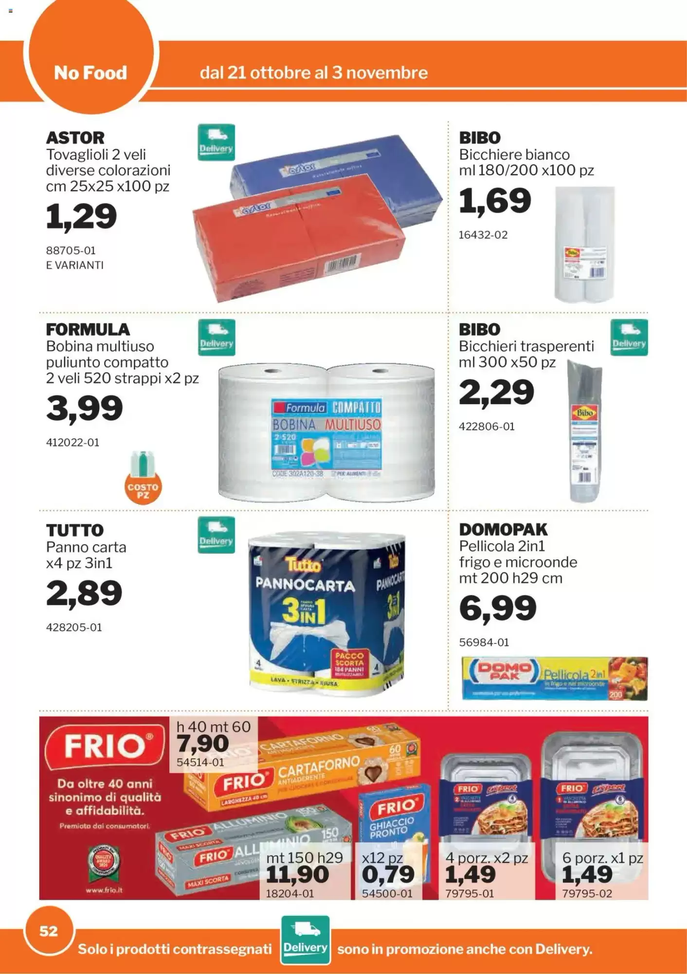 Volantino promozionale GrosMarket  valide dal 21/10/2026 - Pagina 52.