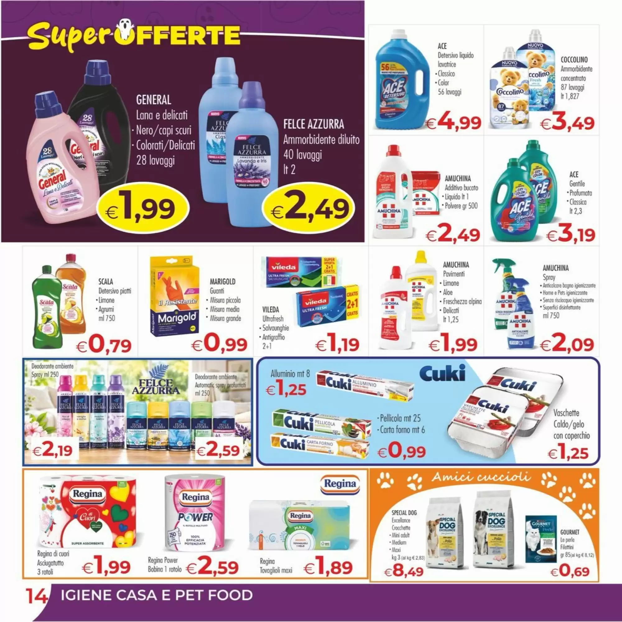 Volantino promozionale MerSi Supermercati  valide dal 21/10/2026 - Pagina 14.